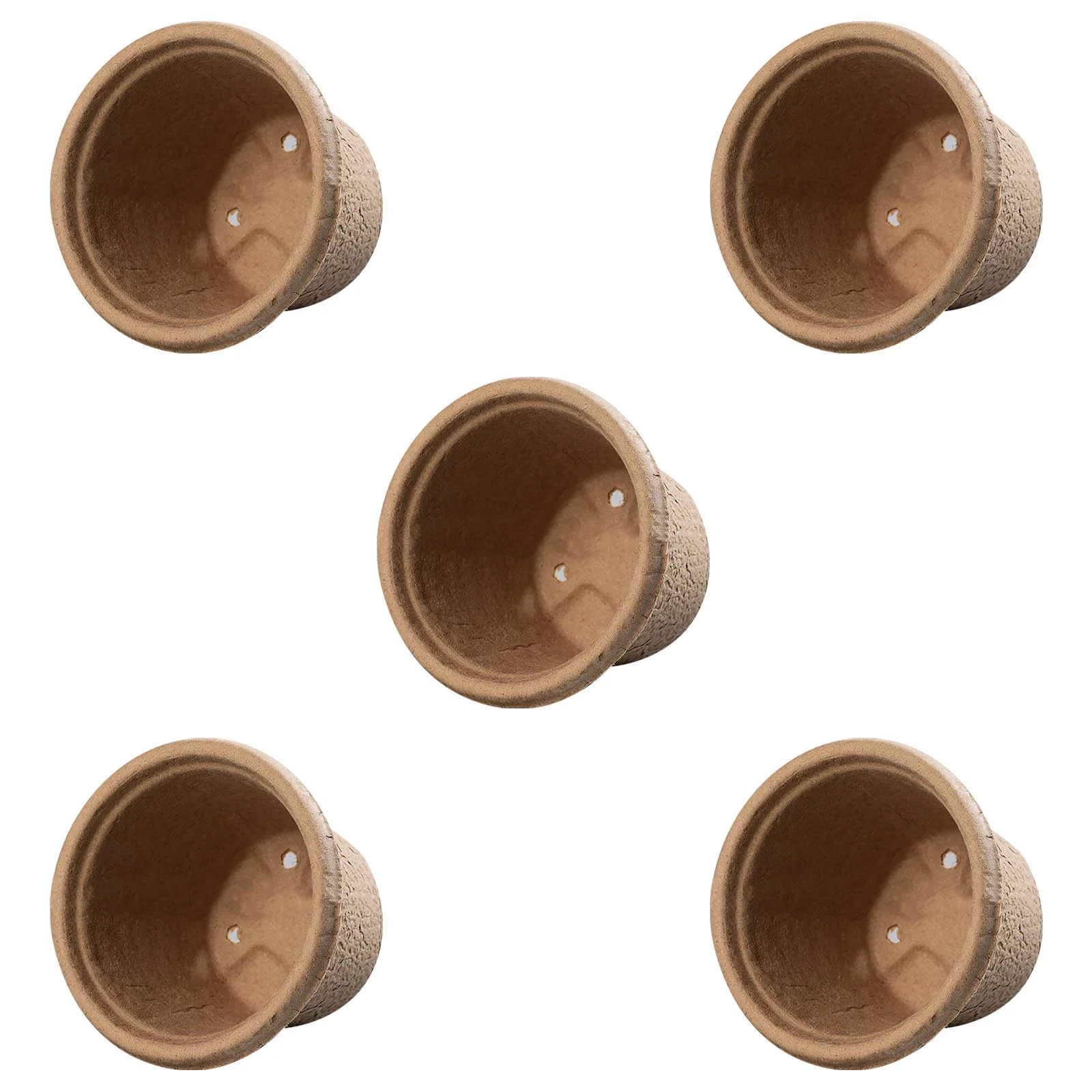 BNNG Peat Pots, Biodegradable Eco-Friendly Round Plant Seedling Starters Kit, Seed Germination Trays for Flower Vegetable Tomato Saplings & Herb Seed Germination