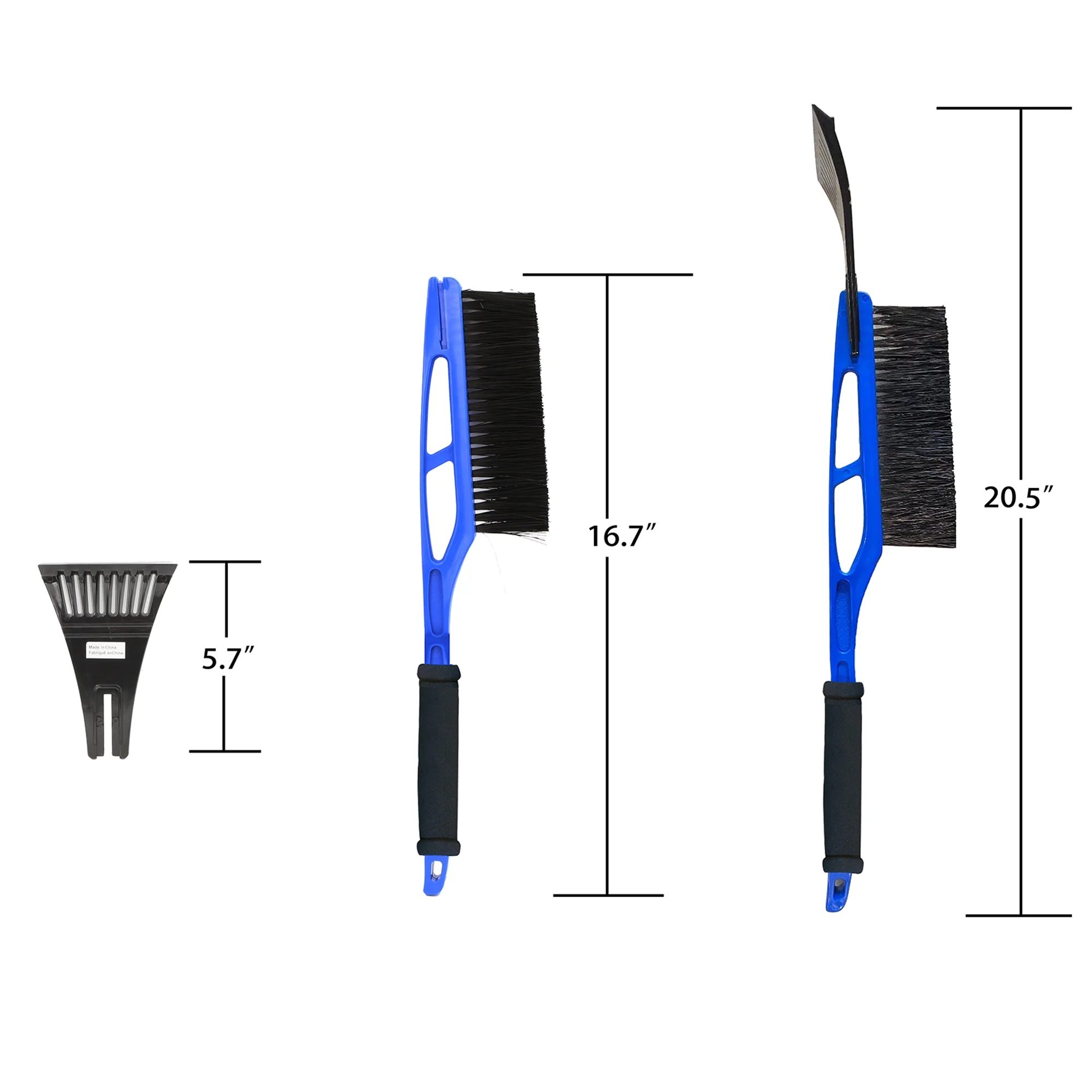 Goodyear GY3158 Snow Shovel & Brush Combo