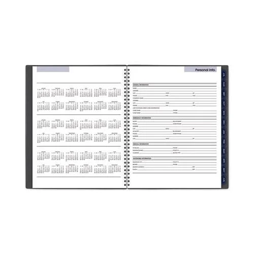 AT-A-GLANCE DayMinder Academic 2023-2024 Monthly Planner Charcoal Large 8 12 x
