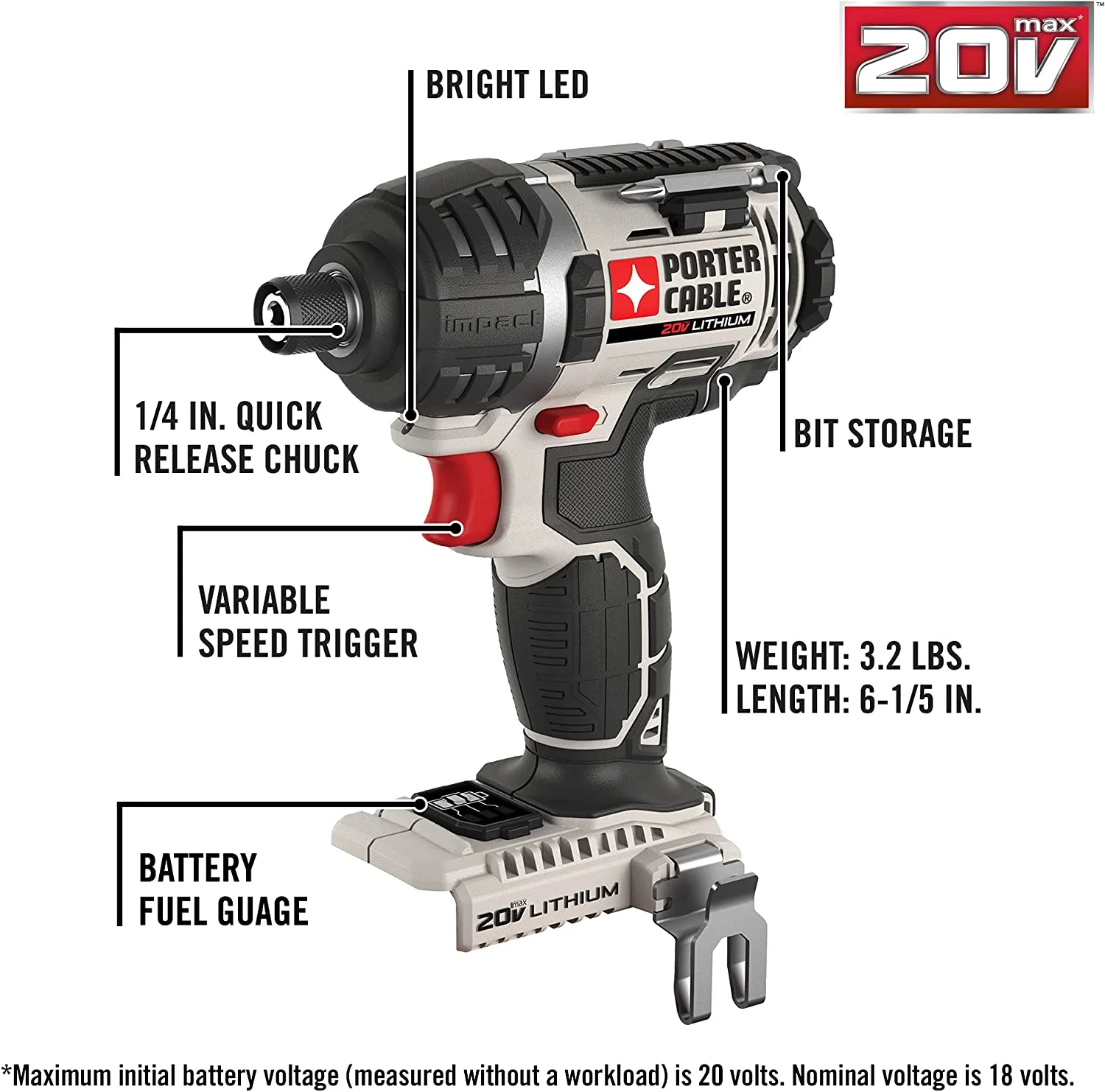 PCCK602L2 20V MAX Lithium 2 Tool Combo Kit