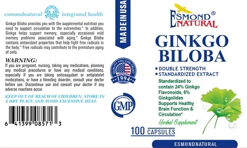 Esmond Natural Ginkgo Biloba