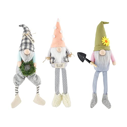 Mud Pie Garden Dangle Leg Gnome, 8.5