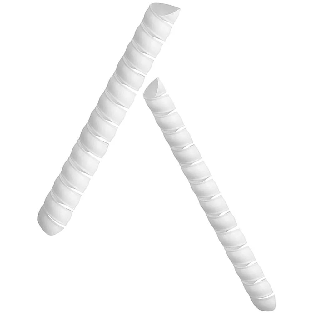 Tree Guard for Cats Trunk Protector Wraps Bark Sapling Protectors Mulch Protective Tube Spiral Plastic White 2 Pcs