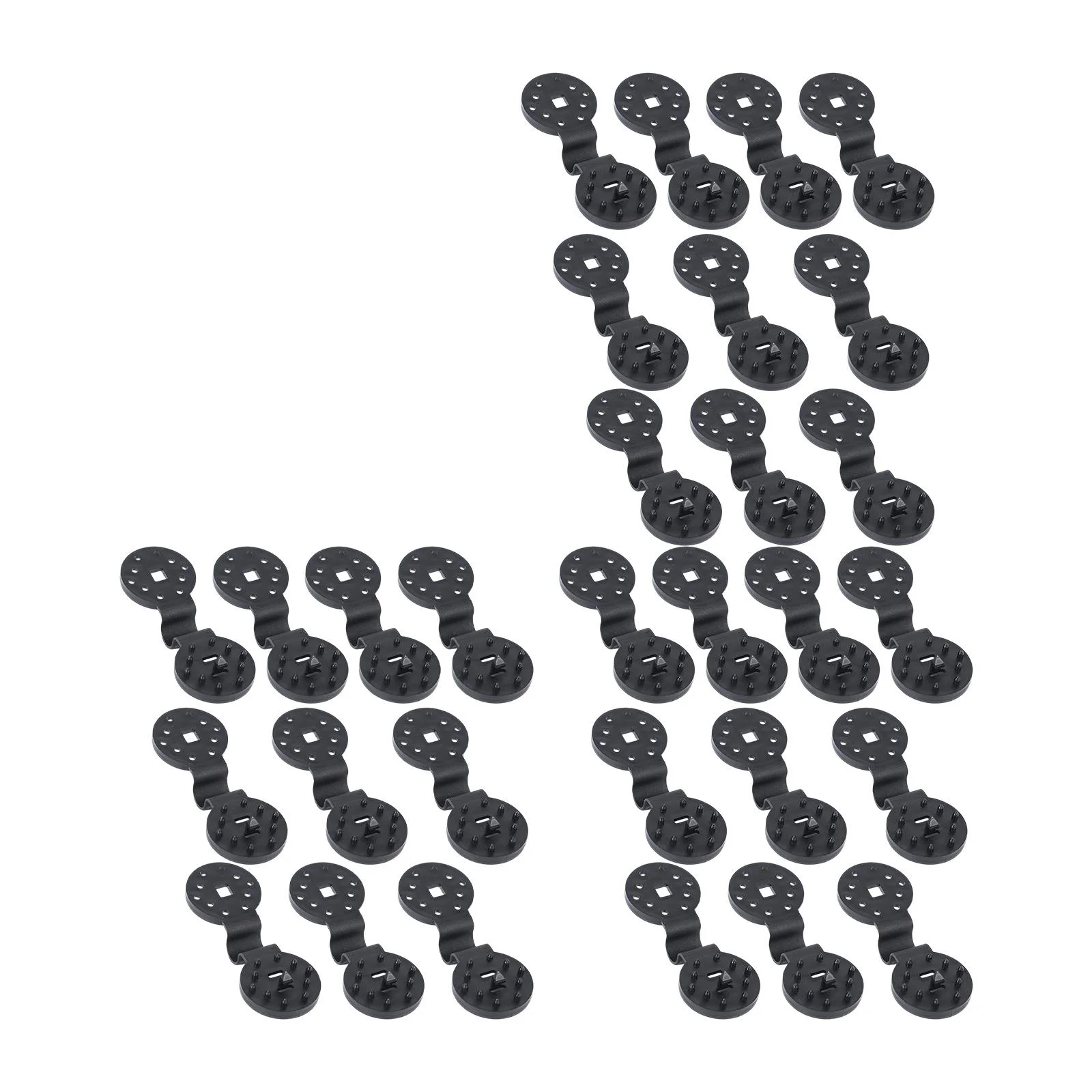 shade Clips, Shade Cloth Clips Heavy Duty Round Accessories Shade Net Accessories Shade Net Fixing Clips for Greenhouse Outdoor 30pcs