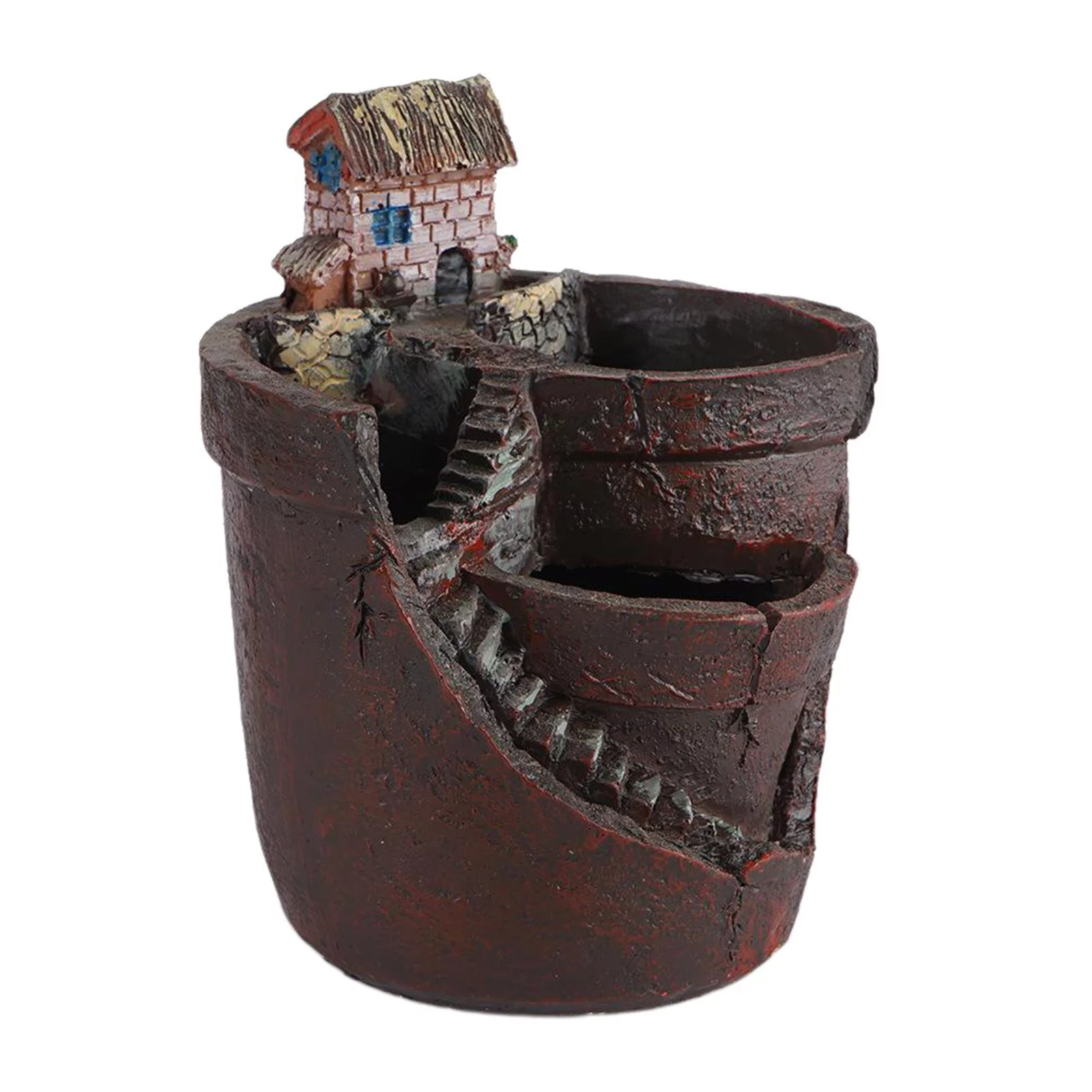 Shining Rustic Succulent Pot Planter Flowerpot with Sweet