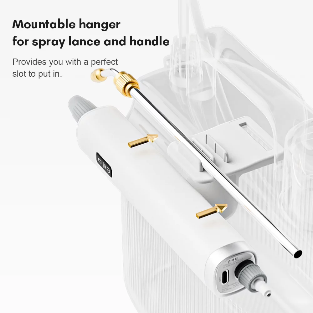 Sprinkler,2200mah Reable Battery 5l Sprayer Pump Sprayer With 2200mah With 2 Alternative Battery Plant Mister Pump Sprayer With Alternative Spray Lances Mister With 2 Plant Mister With Can.