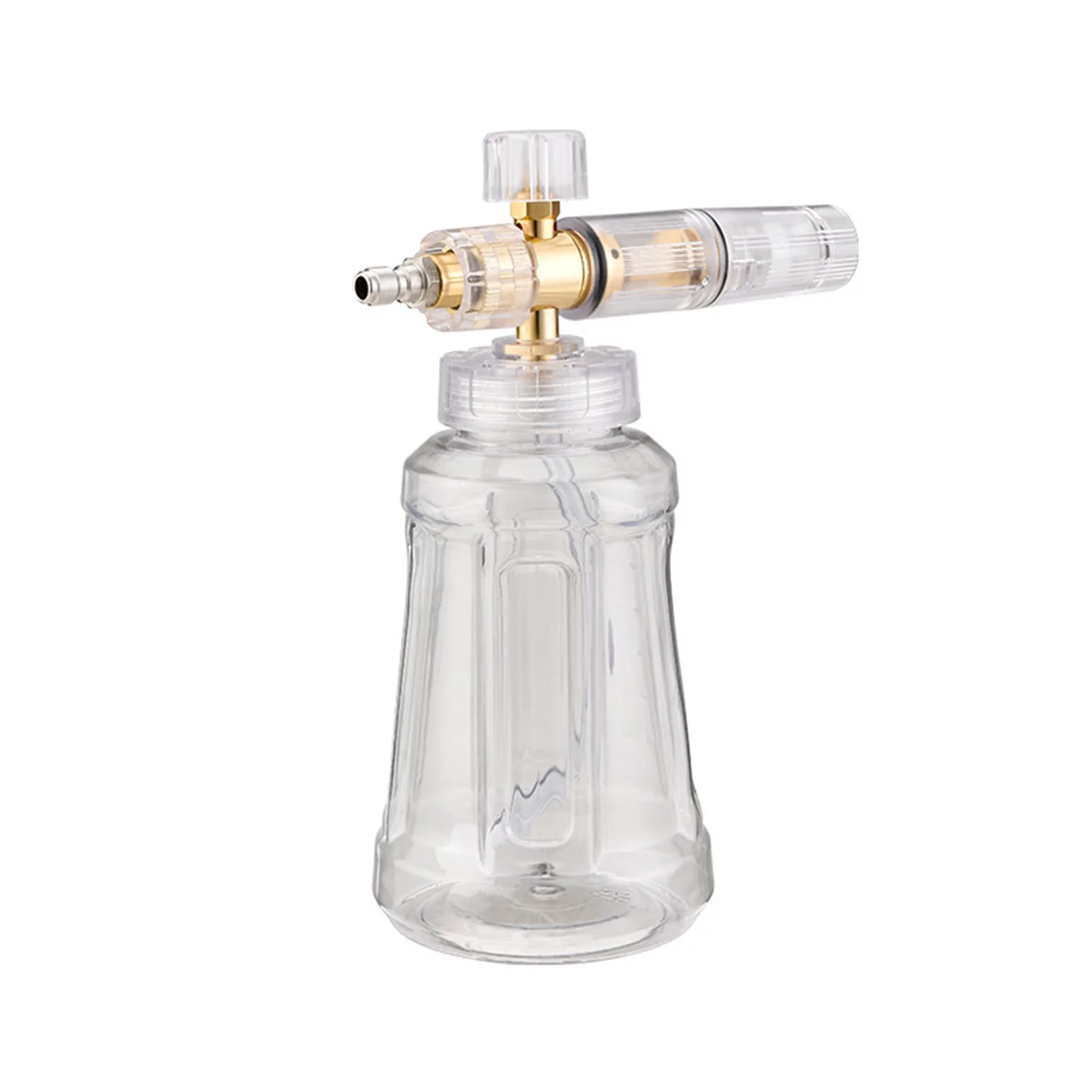 Nebublu Sprinkler,Bottle Professional Cannon Inch Quick Adjustable 1/4 Inch Quick Professional Cannon Car Sprayer 1/4 Inch Adjustable Nozzle 1L Wash Sprayer 1/4 1L Bottle Professional Snow Lance Car