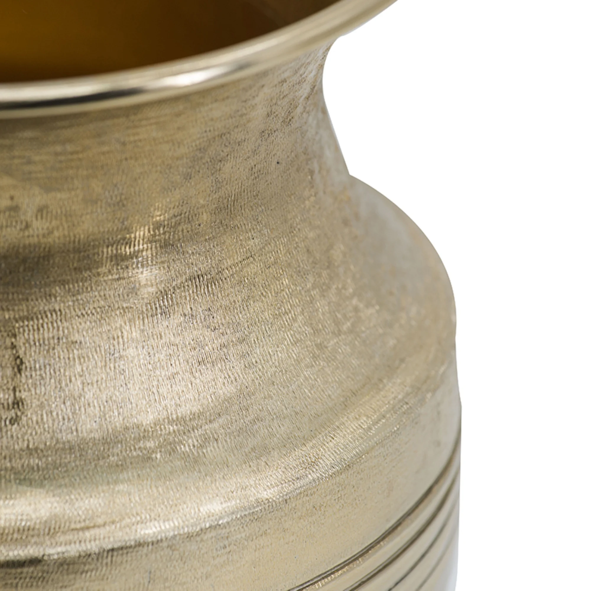 CC Home Furnishings Small Wide Mouth Aluminum Pot - 9