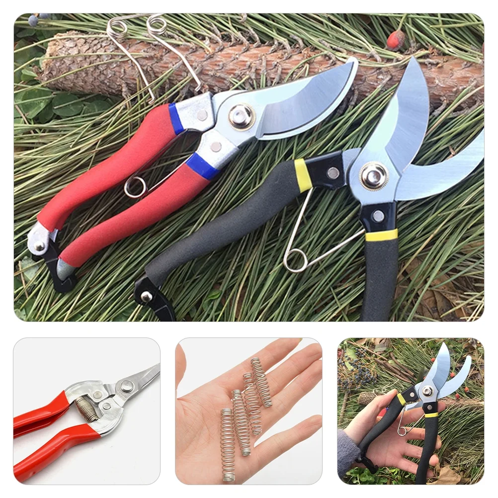 Yueyihe 20Pcs Pruner Replacement Springs V-Shape Compression Springs Trimming Scissor Torsion Springs
