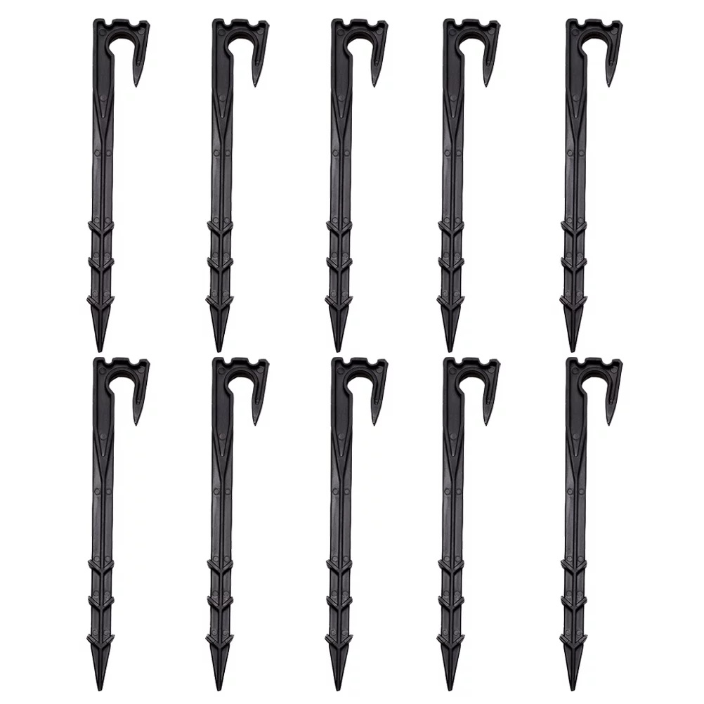Gongxipen 20pcs Practical Ground Stakes for Drip Irrigation Durable Gardening Fixed Rod