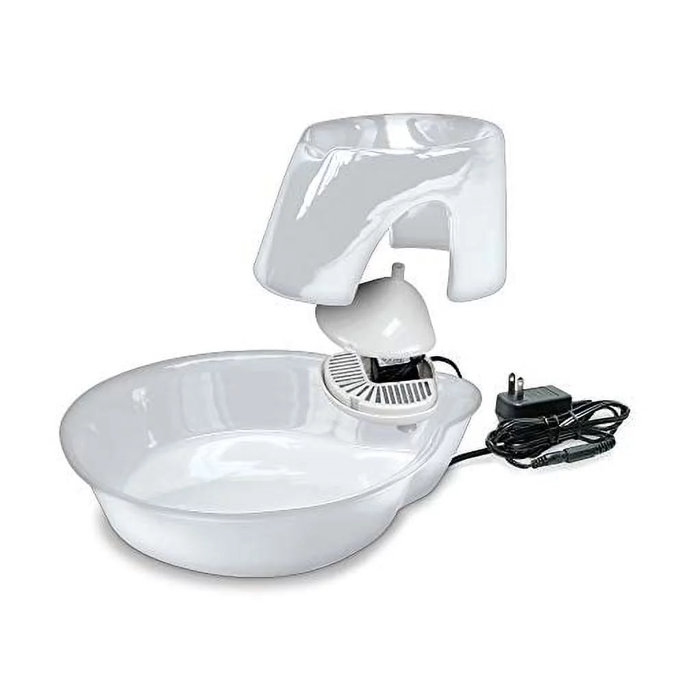Pioneer Pet 3005W Big Max Ceramic Drinking Fountain, White