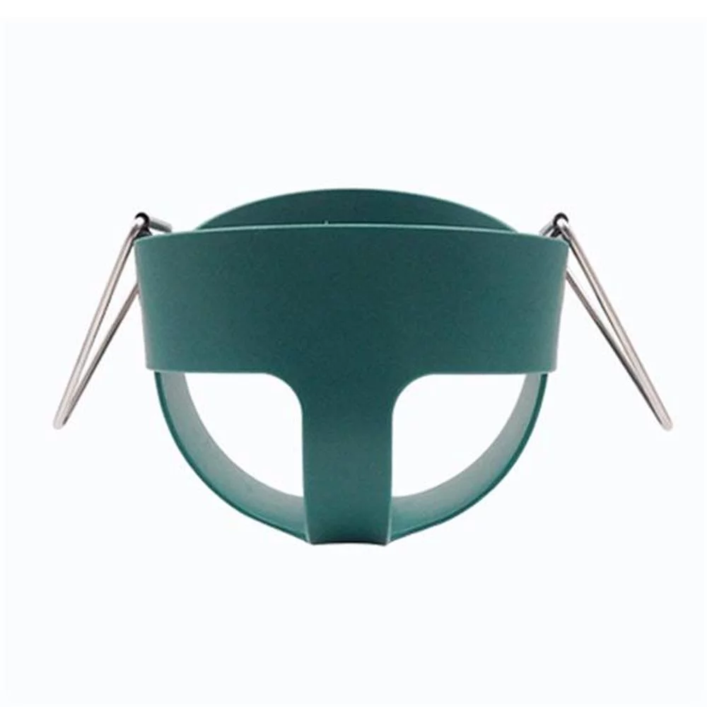 Kid Swing Set Stuff Highback Full Bucket Swing Green