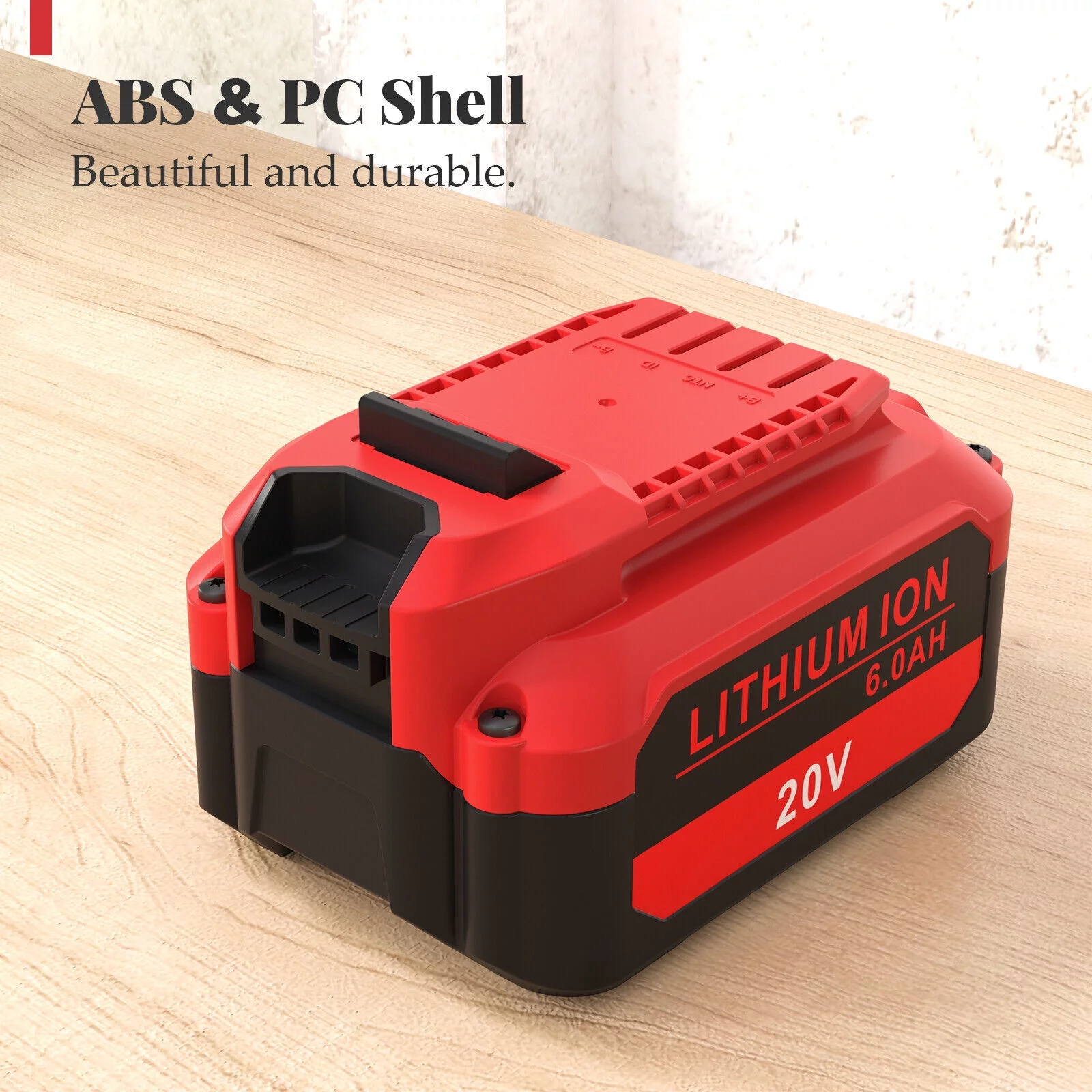 BMTBUY Battery For Craftsman V20 20 Volt Li-ion CMCB204 CMCB202 CMCB201 Upgraded 20V 6000mAh