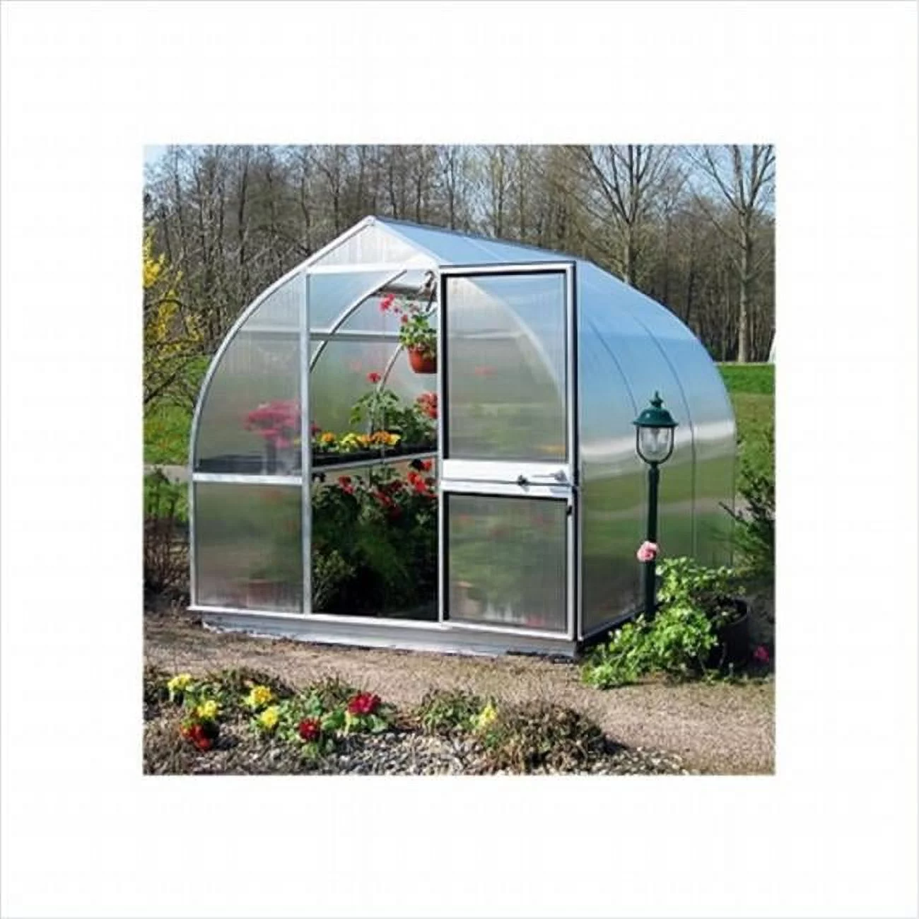 Greenhouse Kit - Green - 7'l x 7'8in.w x 7'h