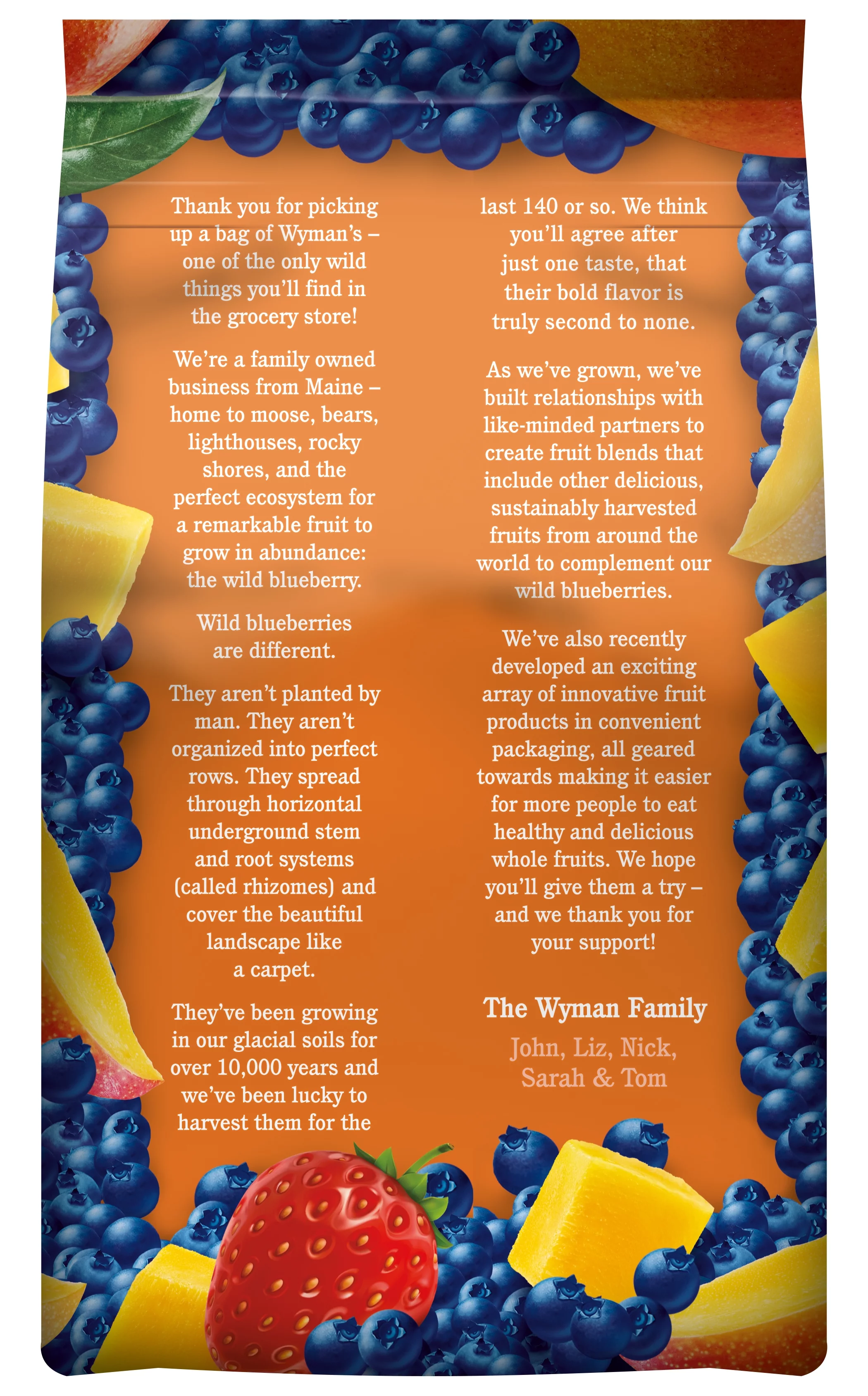 Wyman's Mango Berry, 1 - 48 oz Bag (Frozen)