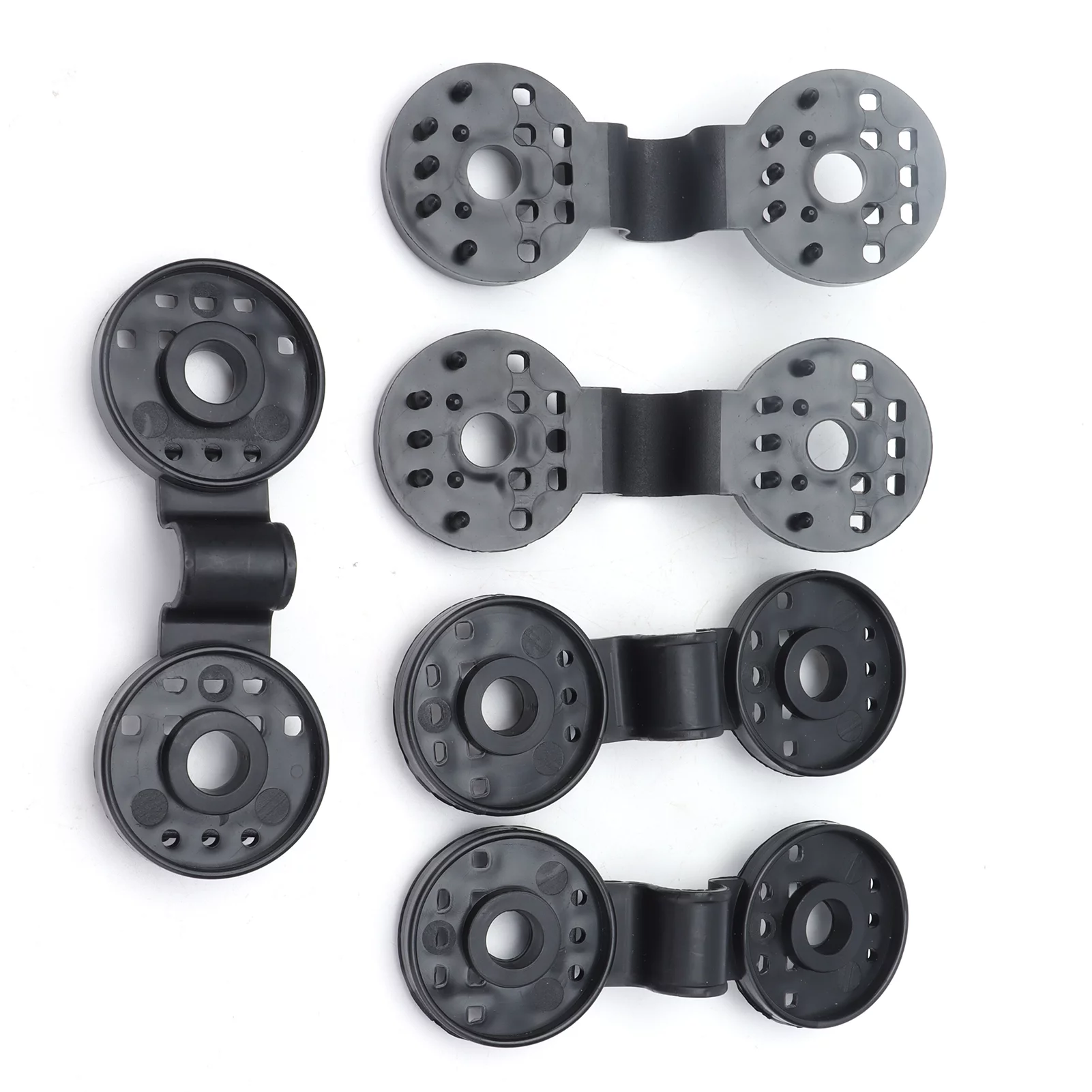 20Pcs Shading Net Clips Black Sunshade Cloth Fasteners Greenhouse Clamps Tools Accessories