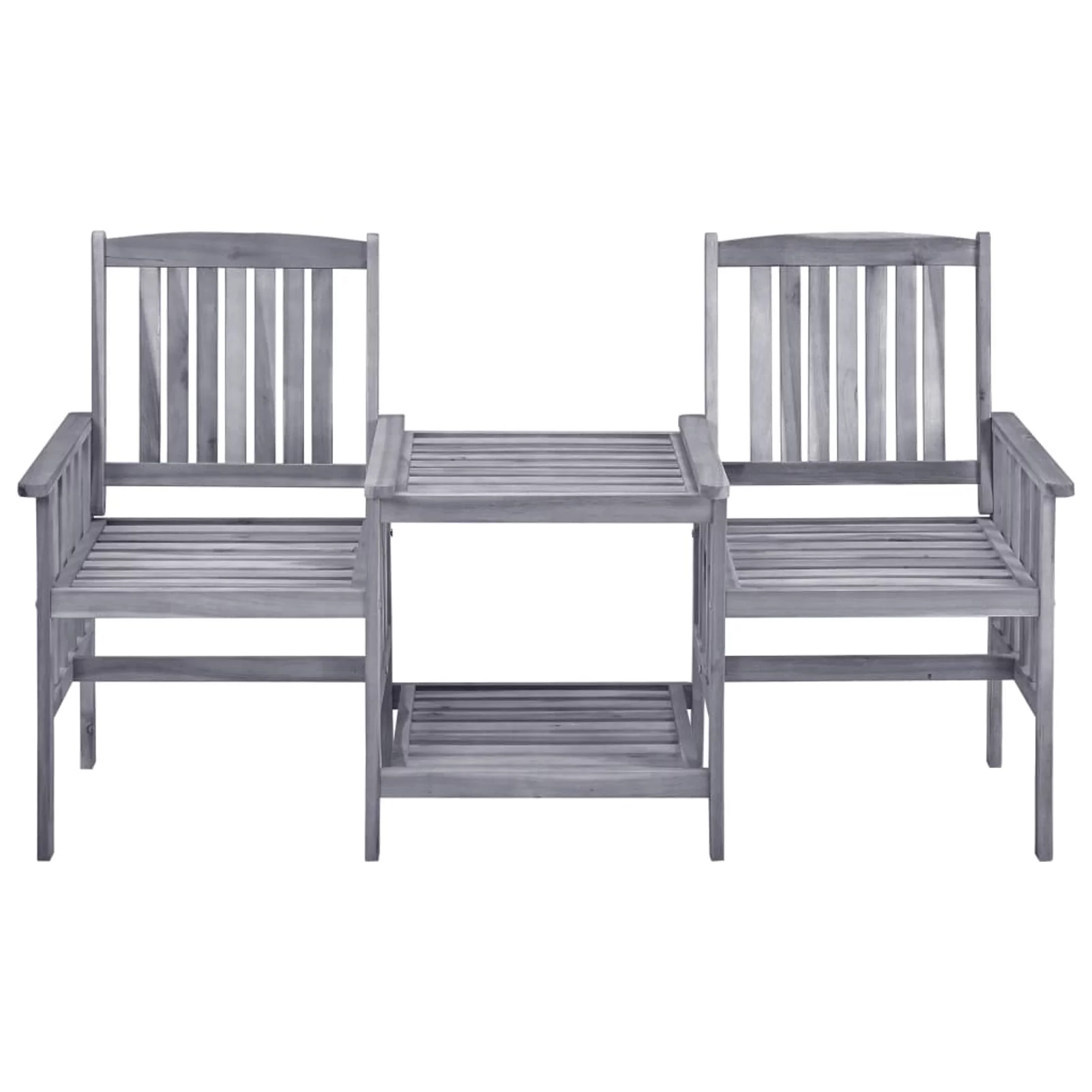 Tomshoo Patio Chairs with Tea Table 62.6
