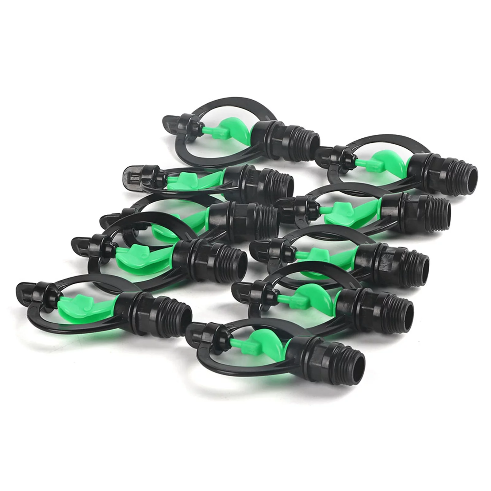 10Pcs Plastic G1/2in Spray Sprinkler Butterflies Rain Shaped Nozzle Agricultural Irrigation
