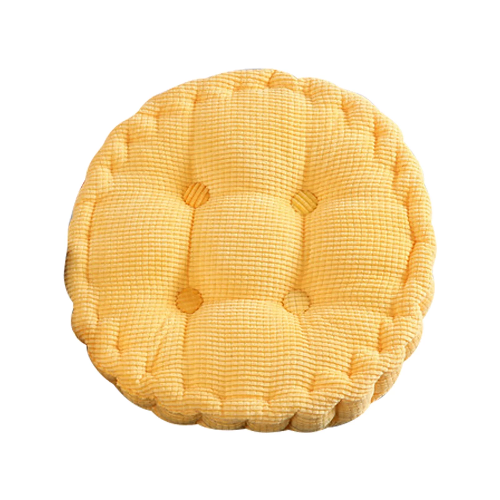 Chair Cushion Round Cotton Upholstery Soft Padded Cushion Pad Office Home Or Car Honeycomb Cushion Car Seat Booster Adult Car Booster Seat for Adults Comfy Cushion Seat Wide Car Seat Cushion Outdoor