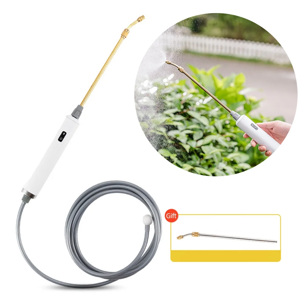 GoolRC sprayer wand,9.8 Feet And Click Adjustable And Spray Adjustable 2 Spray And Spare Copper One Sprayer Wand Steel Water Sprayer Easy Operation Arealer 11-19 Inch Sprayer Wand With 9.8 Stainless