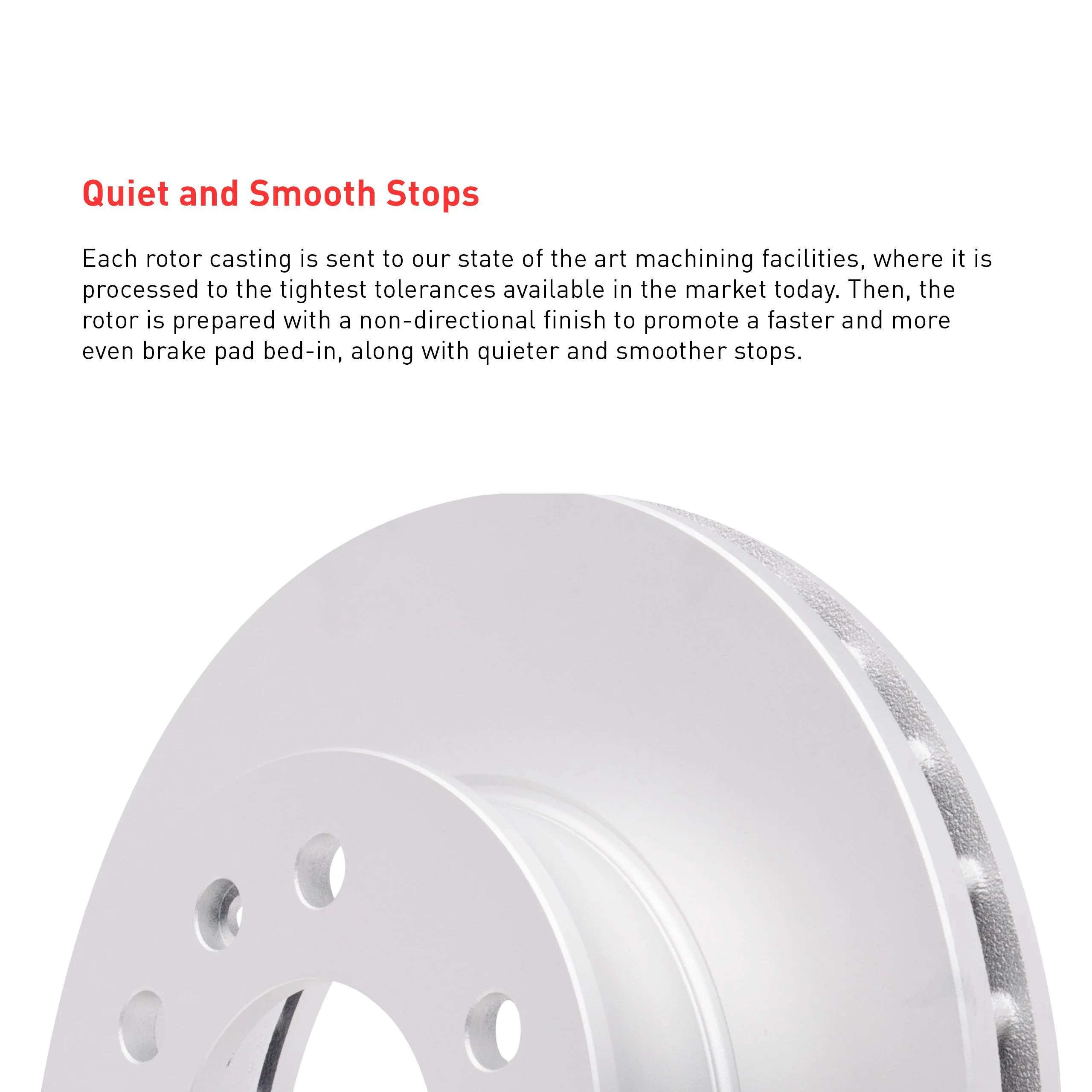 Dynamic Friction Company Front Geospec Brake Rotors 4002-39009