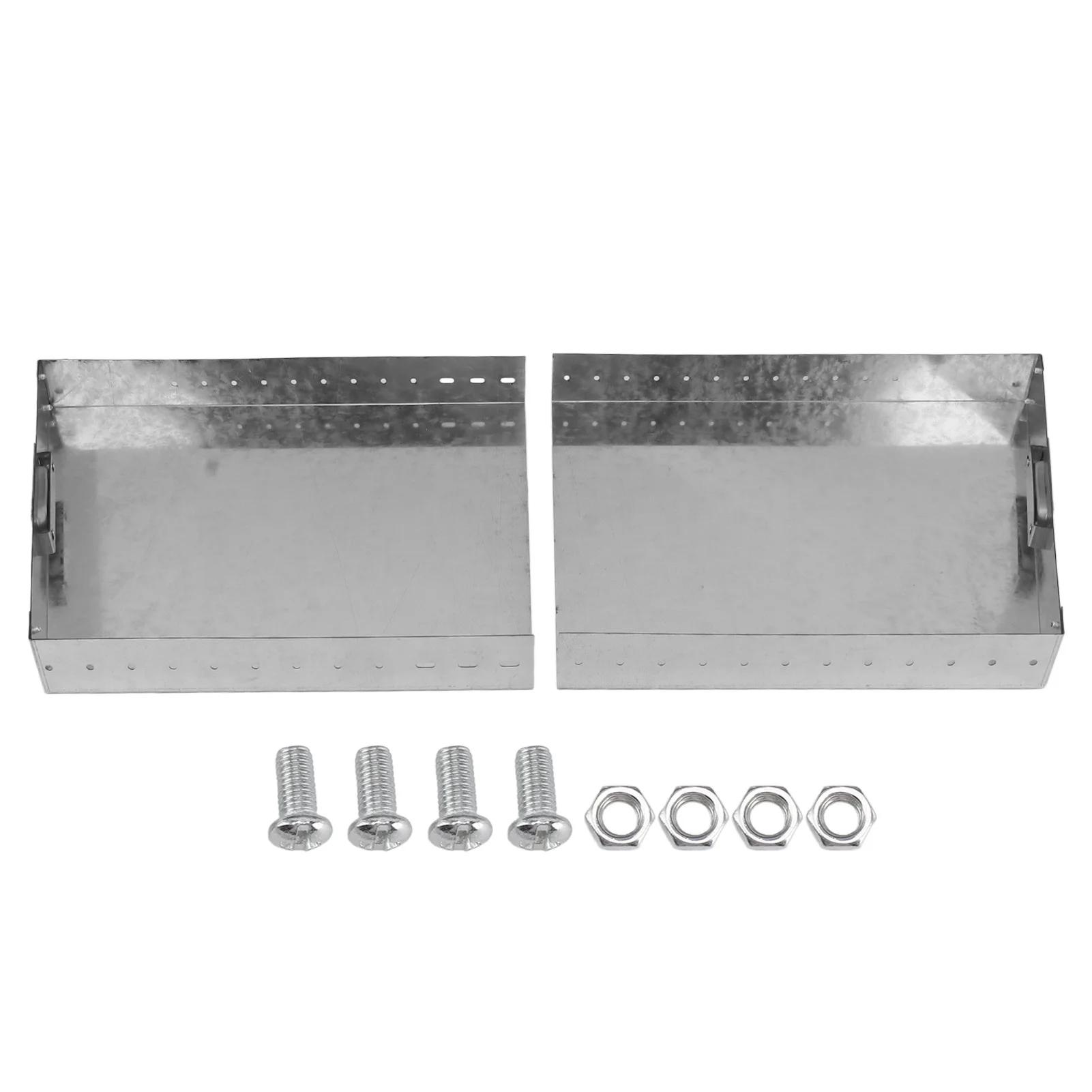 VIFERR Fireplace Tray, Steel Expandable Ashes Pan for Ashes Collection Galvanized Steel Ember Holder Collector for Home Outdoor