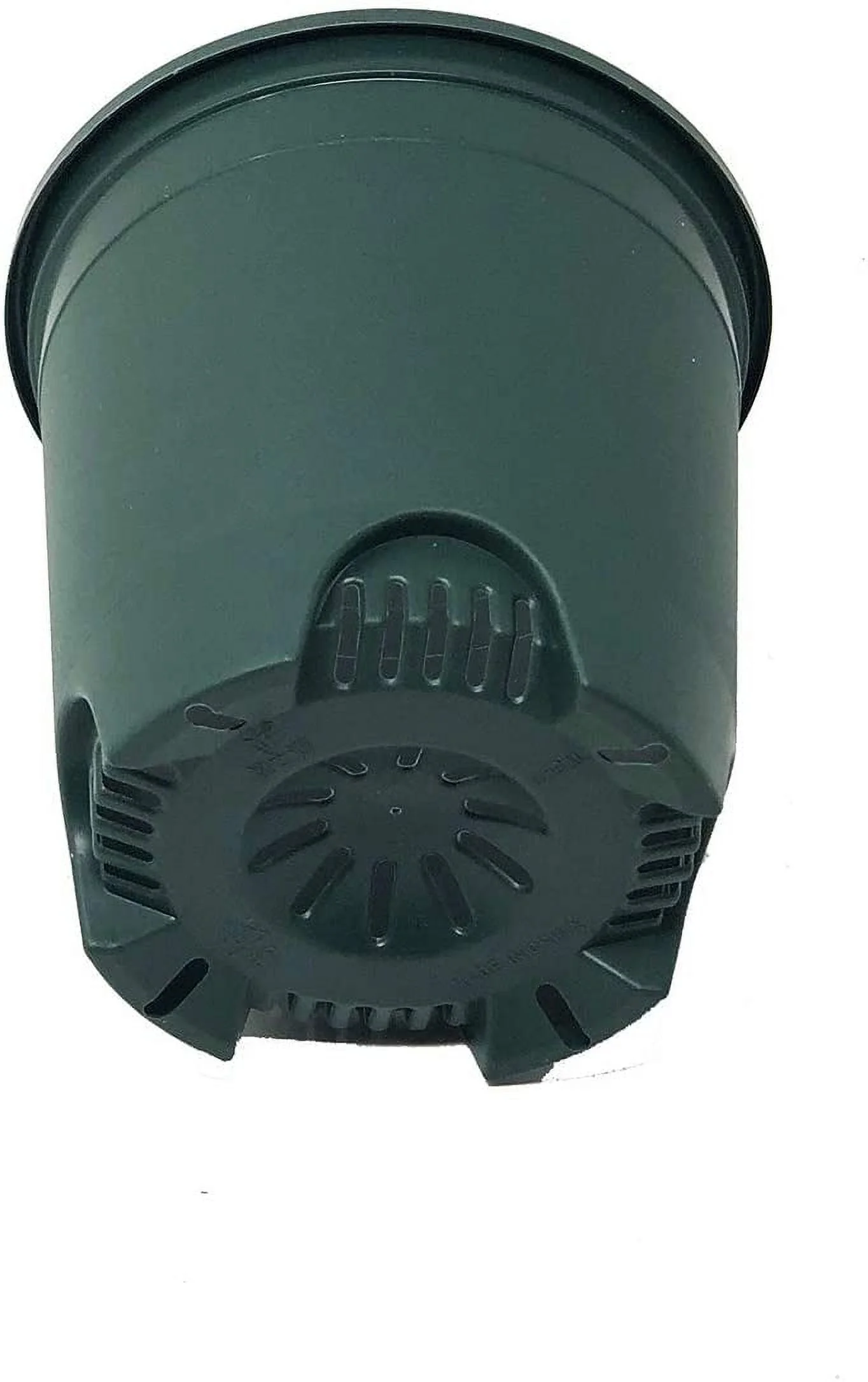 Cotta Planters 4.5 Inch Plastic Nursery Planters, Pot Liners 10-Pack 0.5 Gallon Green