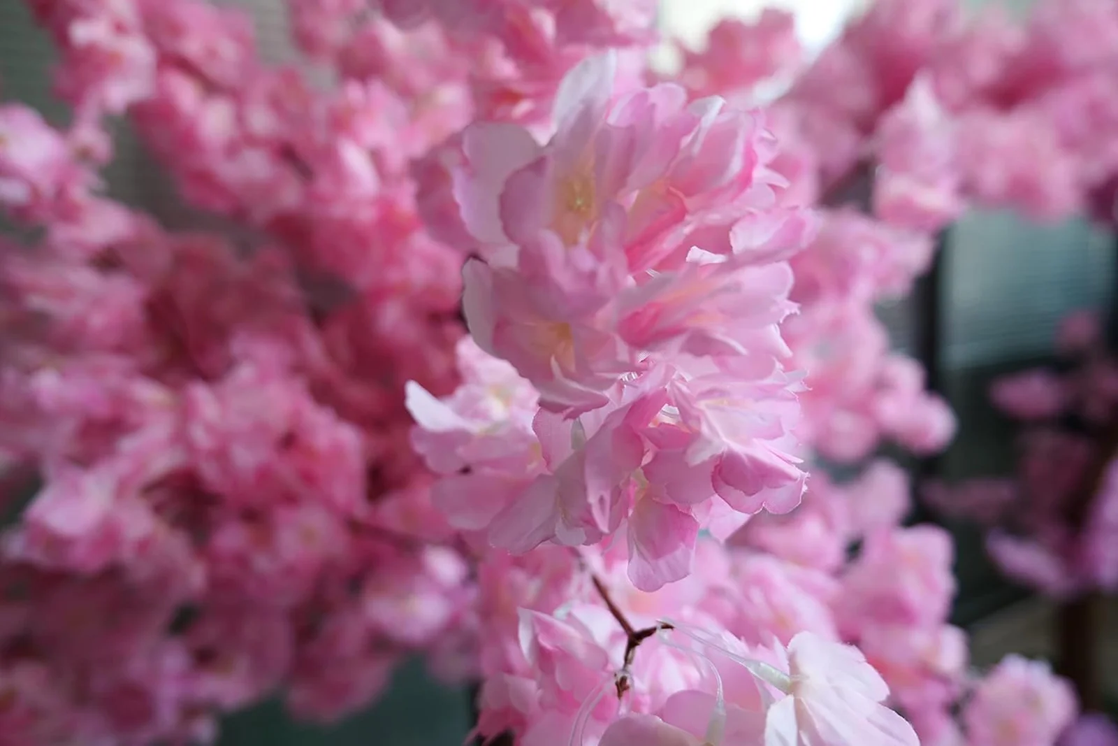 Artificial Cherry BlossomTrees Handmade Light Pink Tree Outdoor Home Office Party Wedding 5FT