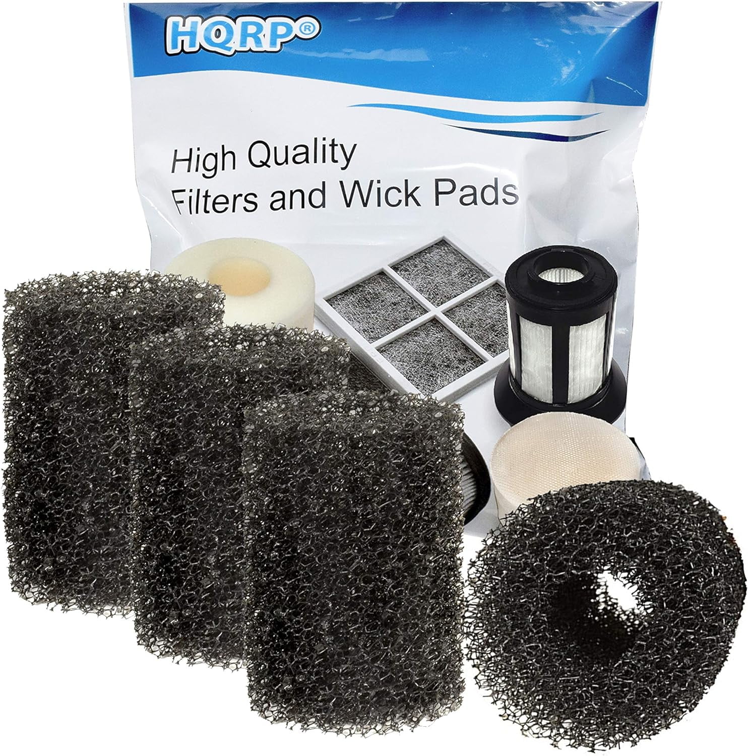 4-Pack Compatible With 19016 FK3 Water Garden Pump Filtration Fountain Kit 26594 FK-3 -Pond