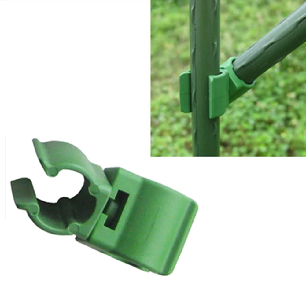 12Pcs Home Connector Bracket Parts Greenhouse Film Buckles Universal Clip Garden Rotatable Fastener Sunshade Net Tools