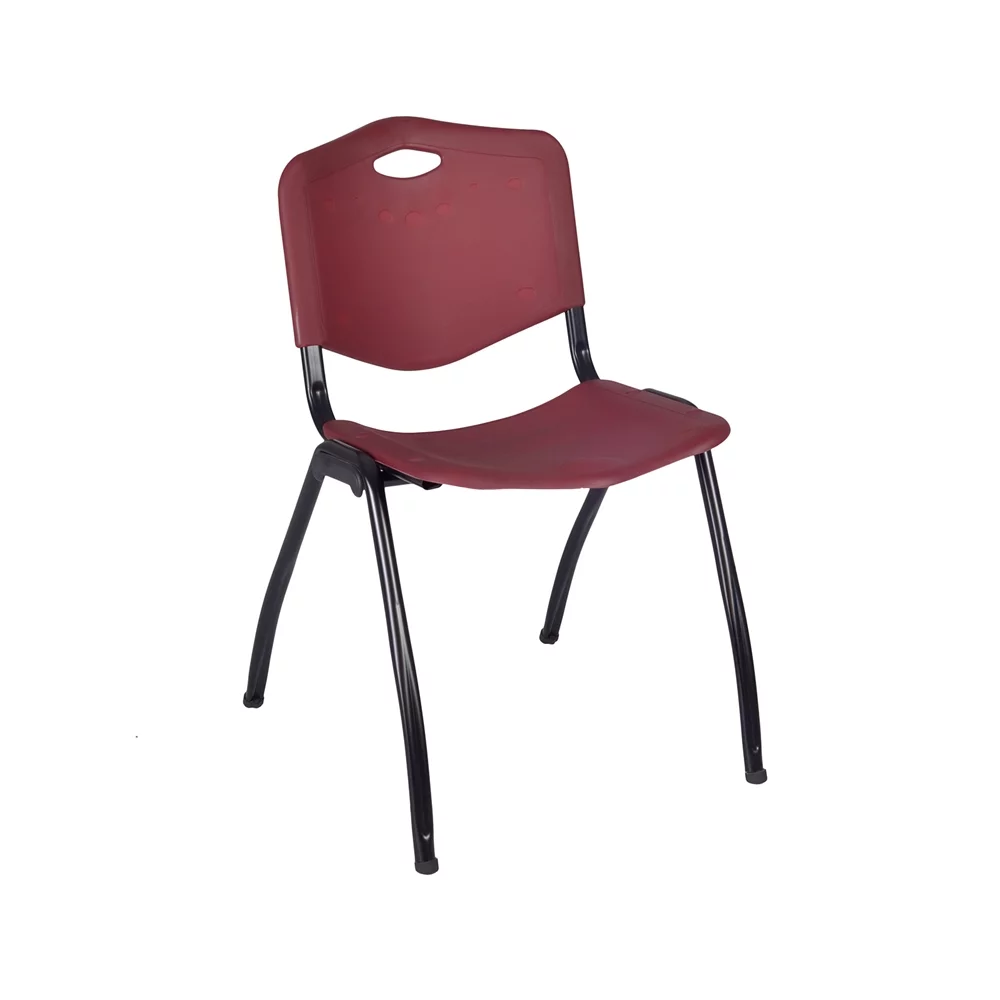 Belen Kox 'M' Stack Chair- Burgundy