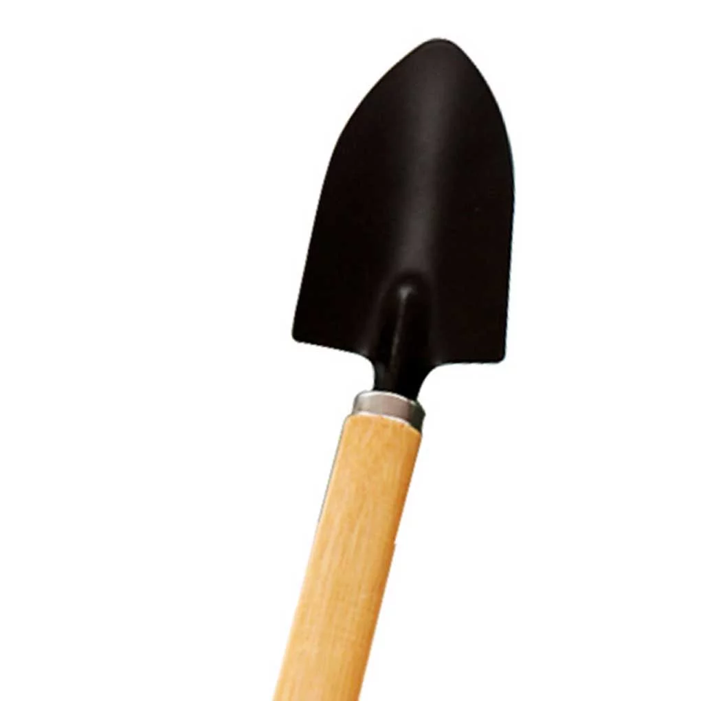 2Pcs/3Pcs Family Gardening Tool Set Flower Plant Shovel Small Rake Hand Kit Tools Wood Handle