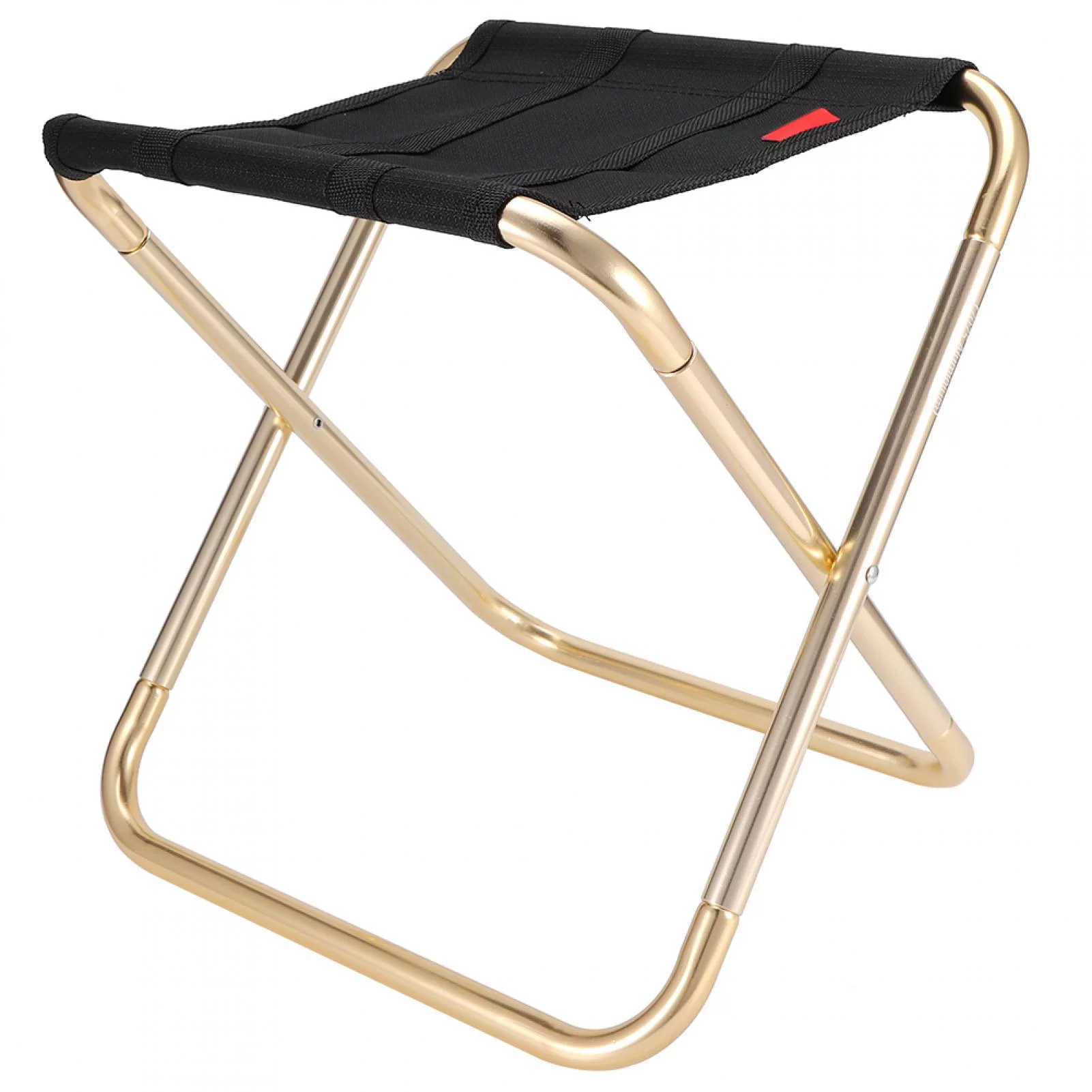 Nikou Foldable Chair Folding Stool Seat Outdoor Camping BBQ Camp Aluminum Alloy Portable for Fishing