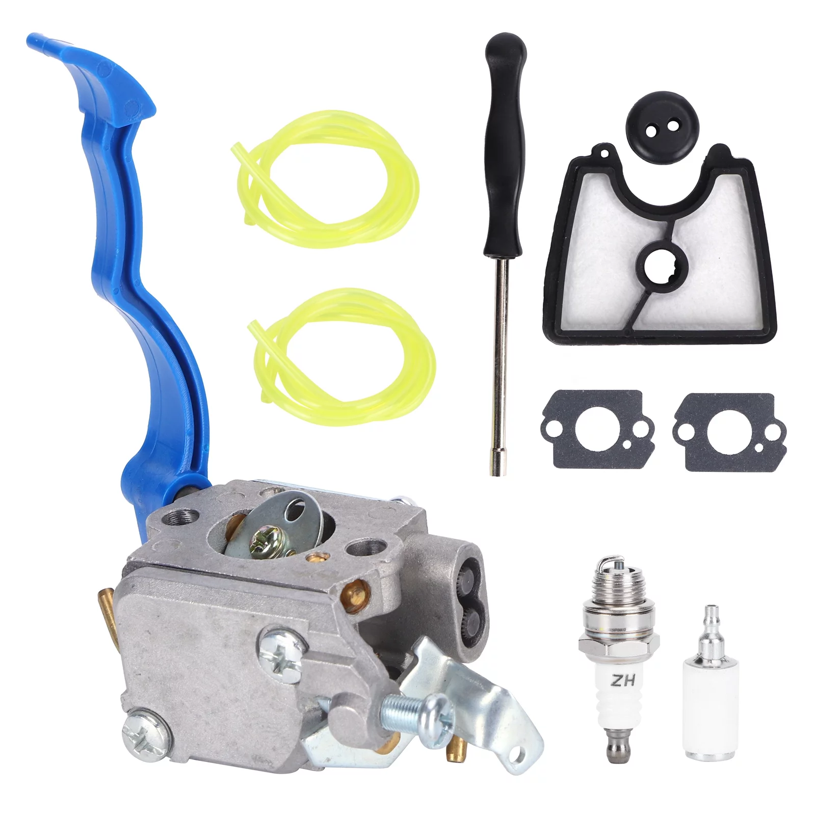 Goldmeet Carburetor Air Filter Fuel Filter Replacement Parts Fit for Husqvarna 125B 125BX 125BVX