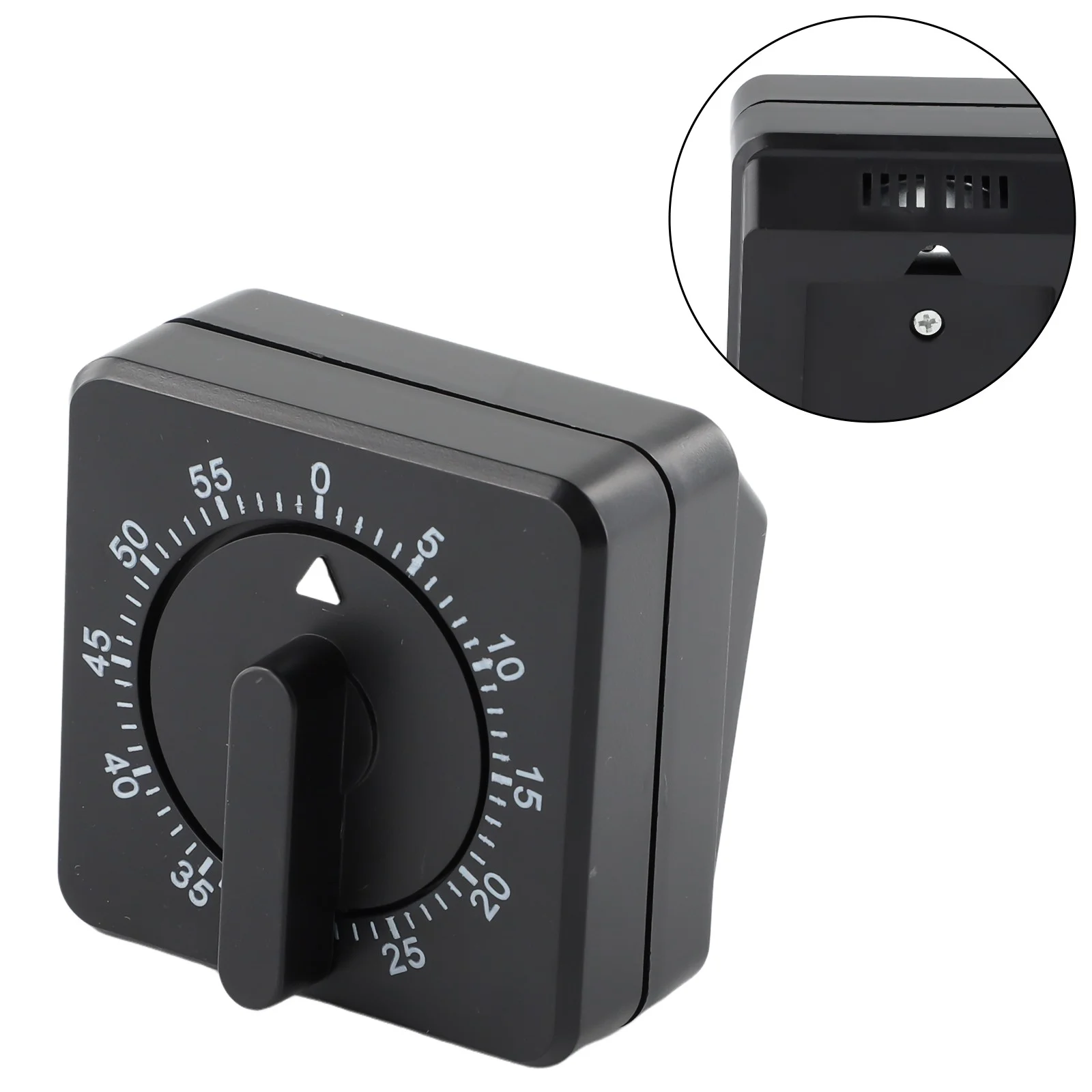 1 Hour 60 Mins Mechanical Kitchen Cooking Timer Game Alarm Count Down Timer Tool