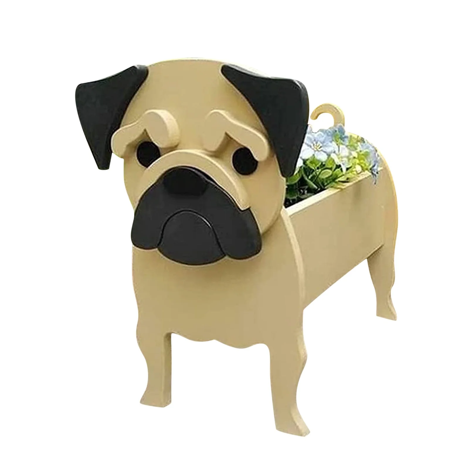 SIfdSeng 1 Pc Garden Flower Pot Dog Poodle Chihuahua Cute Animal Planters Flower Pot Dog Planter Storage Containers Dog Planters Pet Dog Storage Pots Decorative Ornaments Animal Shaped 1pcs 611