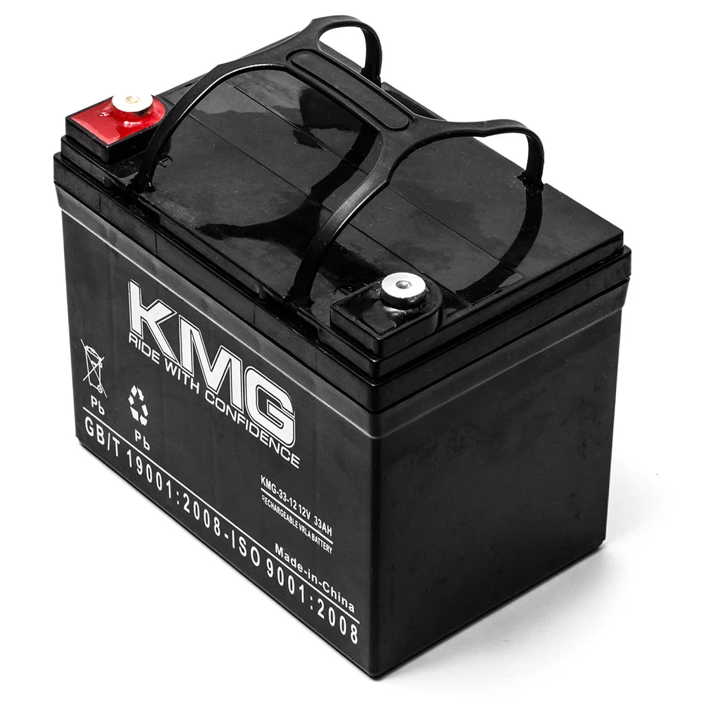 KMG 12V 33Ah Replacement Battery Compatible with Best Technologies QMX1KVA QRM15KVA QRM1KVA
