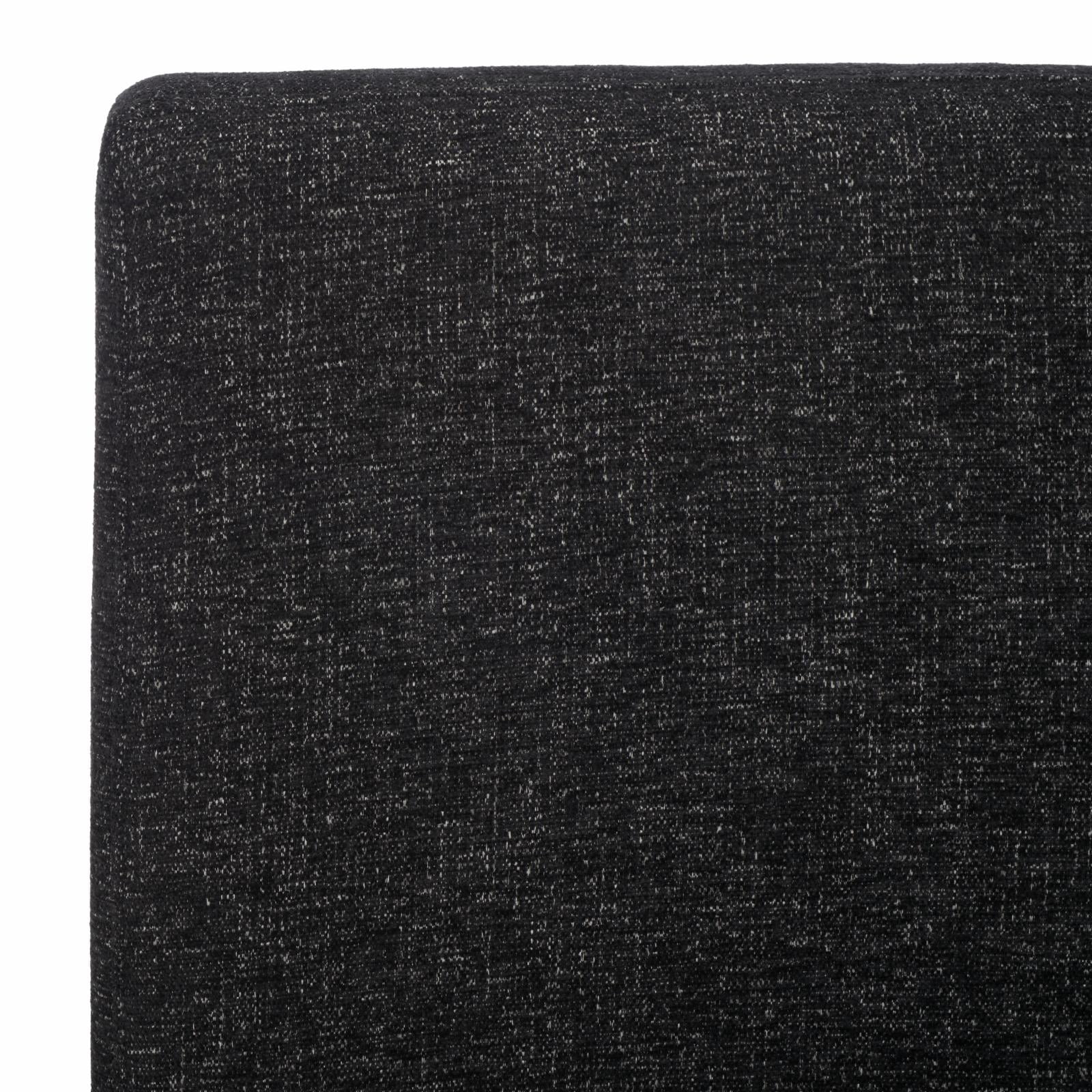 SAFAVIEH Couture Jenette Modern Boucle Solid Dining Chair, Black/Silver