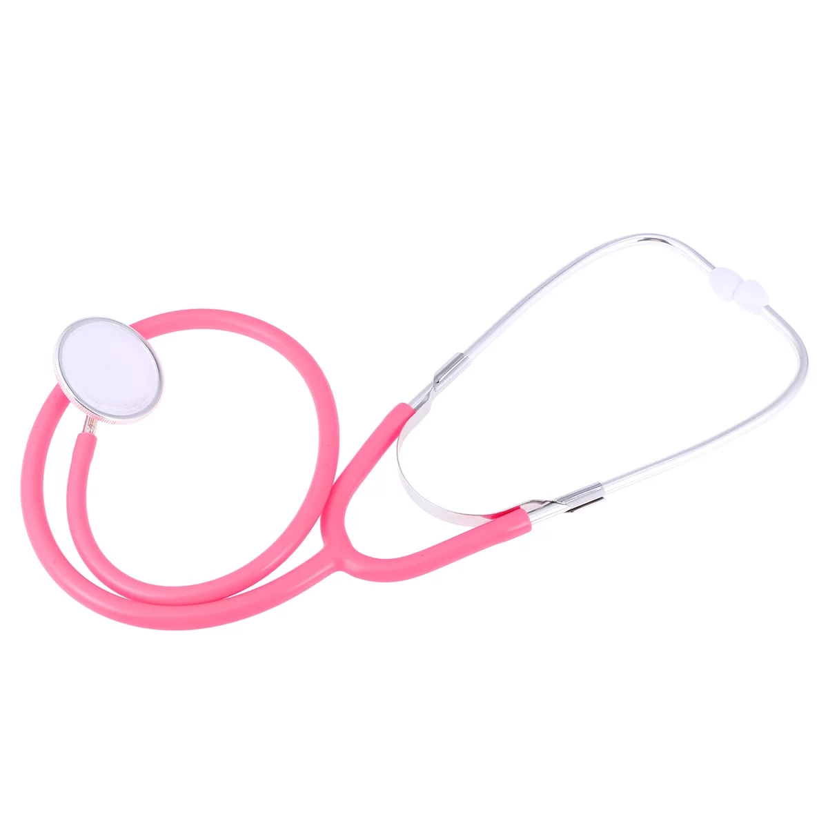 TINKSKY 1pc Single-player Virtual Stethoscope Children Medical Toys Simulation Medical Equipment Play Toy for Kids Children (Pink)