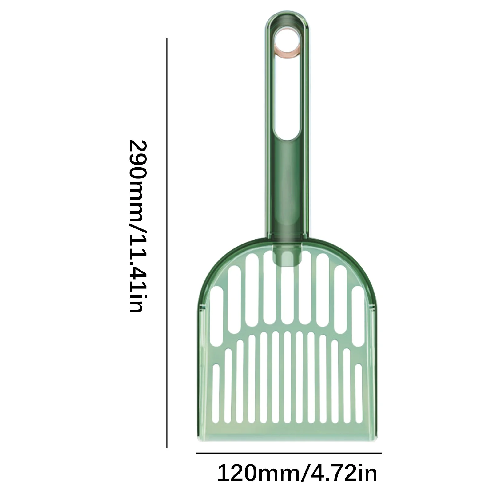 Large Screen Tofu Cats Litter Shovel Crawling Pet Hamster Cats Excrement Shovel Tool