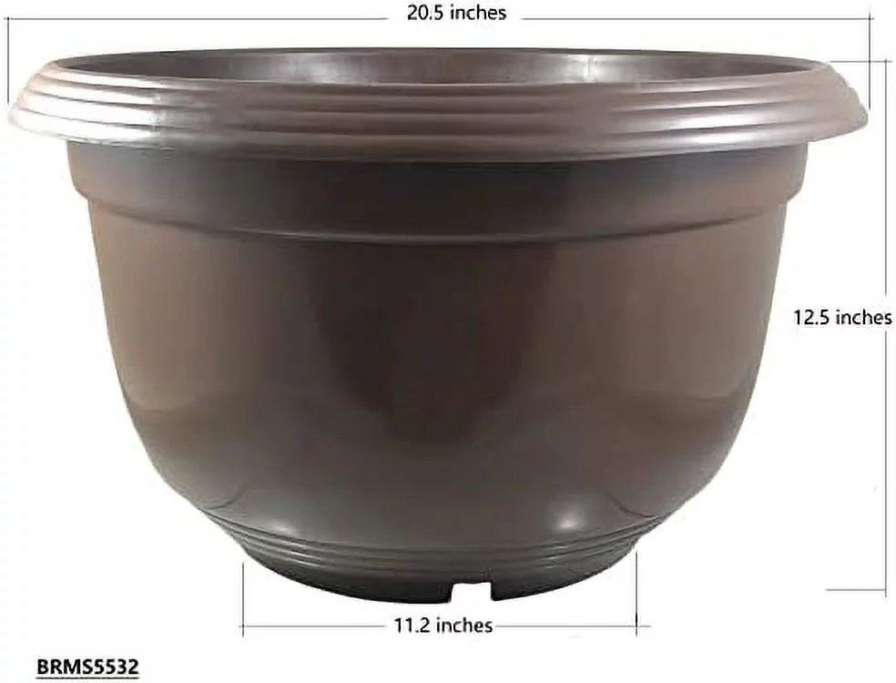 BRMS5535 4 Set(Pots Trays) / 15 Trade Gallon Diameter 20