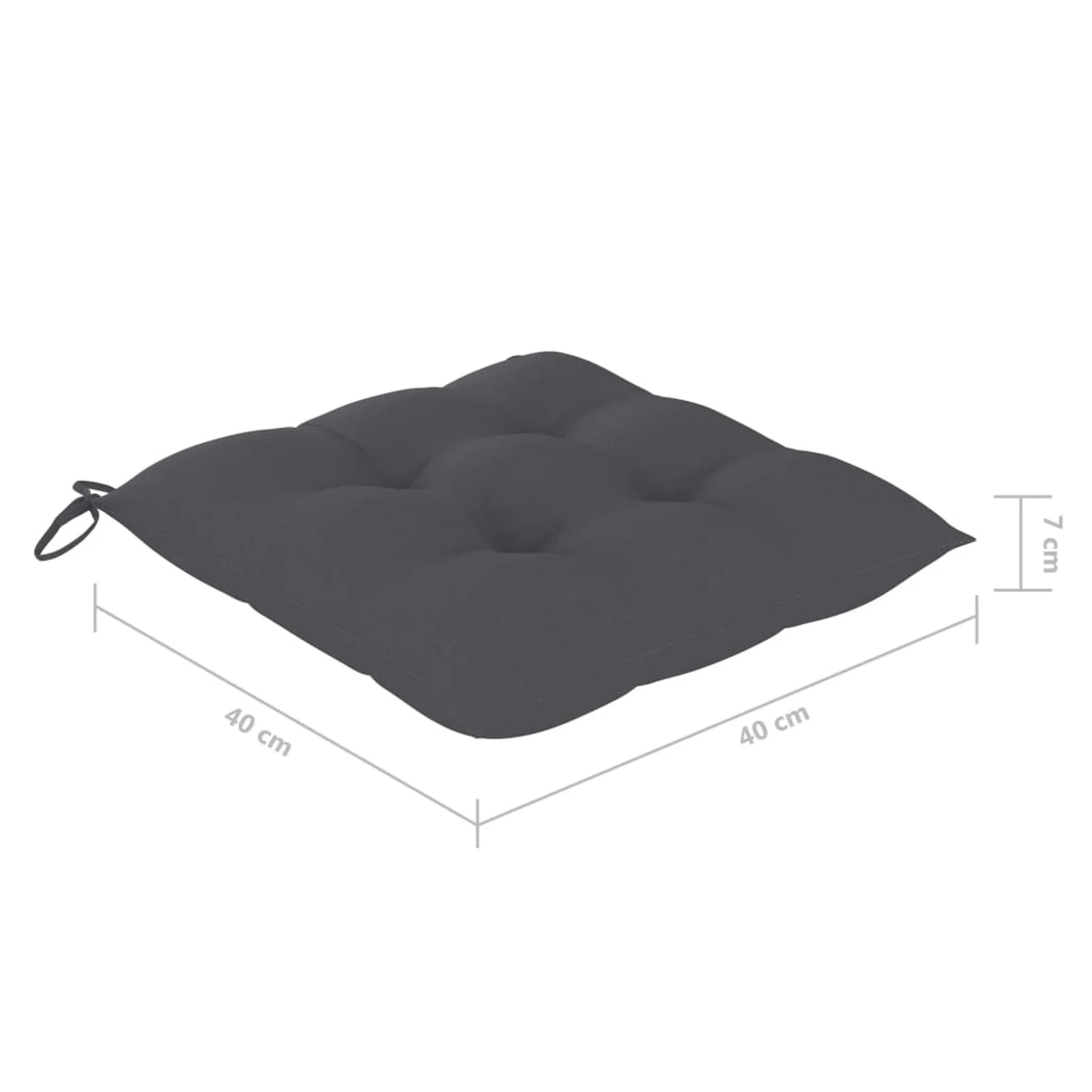 Andoer parcel,8 Pcs Teak Chairs With Teak WoodPatio Material And Metal PatioLawn (w X D Chair Patio Poolside Side Chair Patio With Cushion Teak X 23.6 X With Material And 23.6 X 35