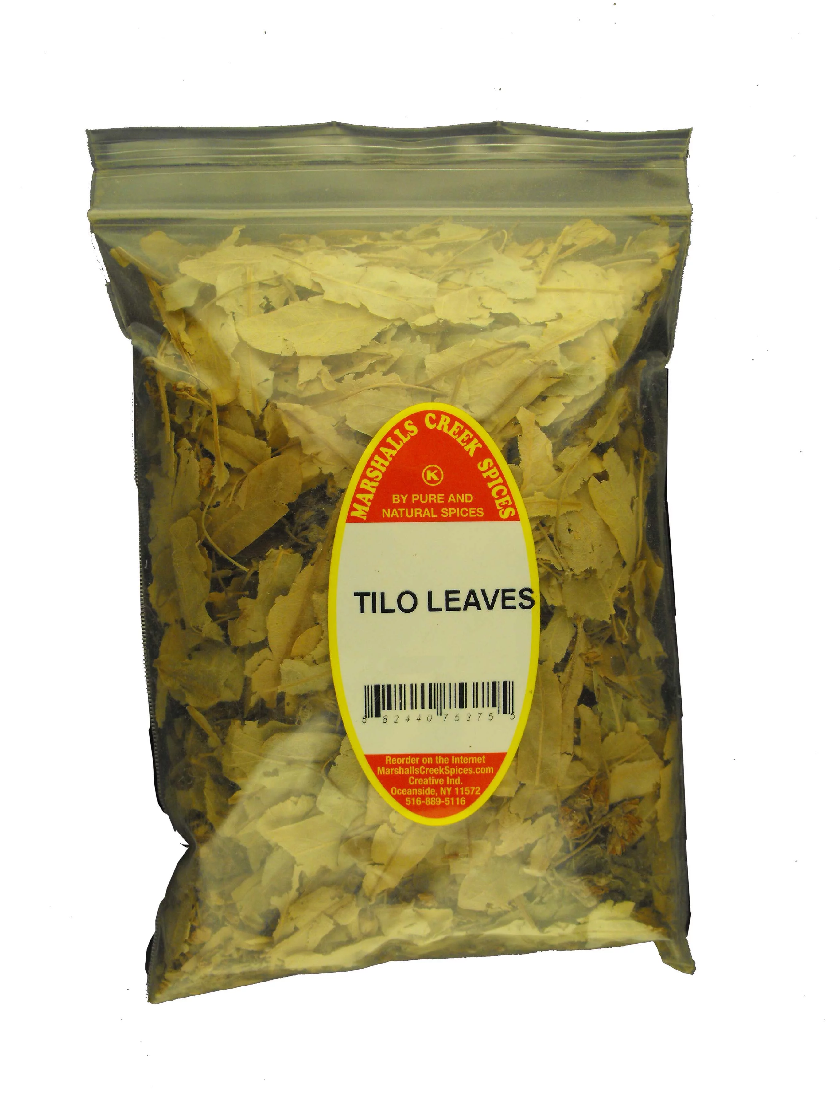 Family Size Refill Marshalls Creek Spices Tilo (Linden Leaves), 12 Ounces