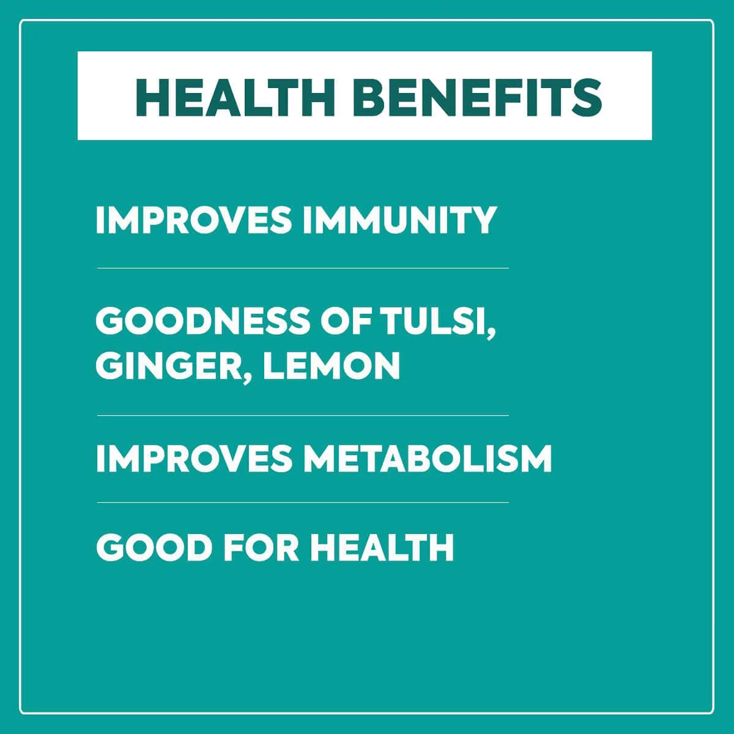 Nutty Yogi Herbal Green Tea Immunity Green Tea Lemon, Tulsi, Cinnamon & Ginger