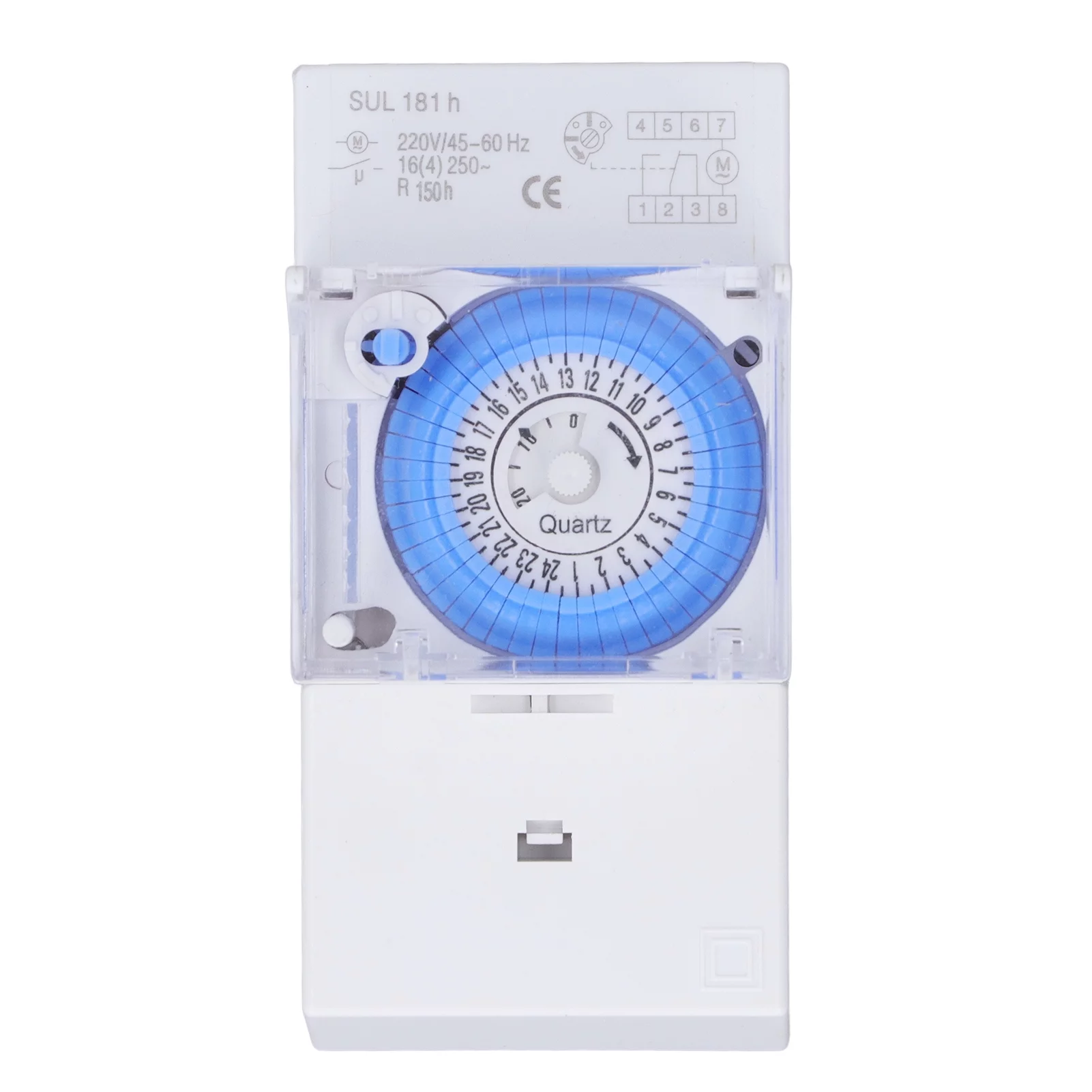 Mechanical Timer 24 Hour Mechanical Timer Waterproof Programmable 24-Hour Timer for Home Outdoor AC230V
