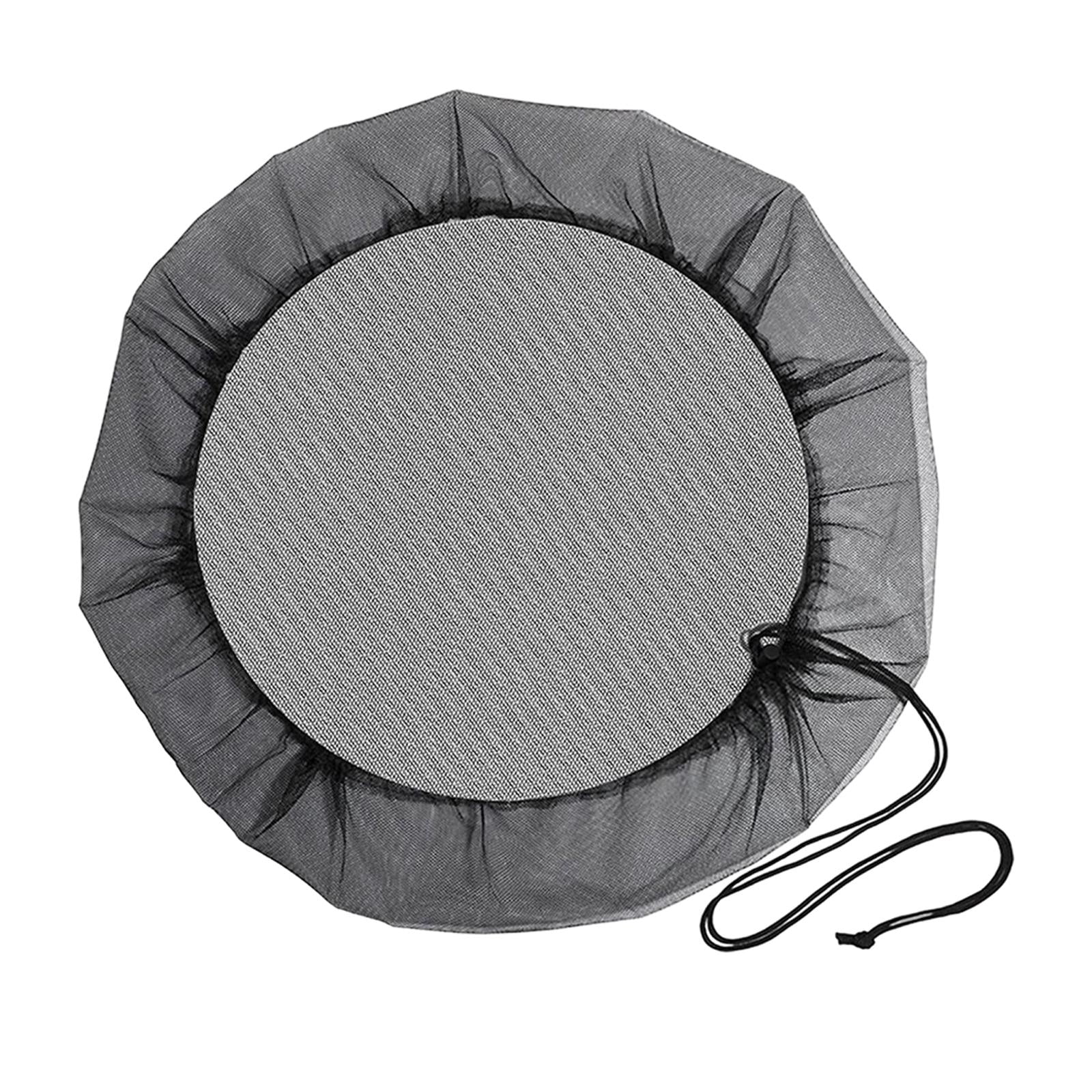 1 Piece Rain Bucket Netting Screen Cover with Drawstring Rain Harvesting Tool Rain Barrel Accessories for Rain Barrels Garden