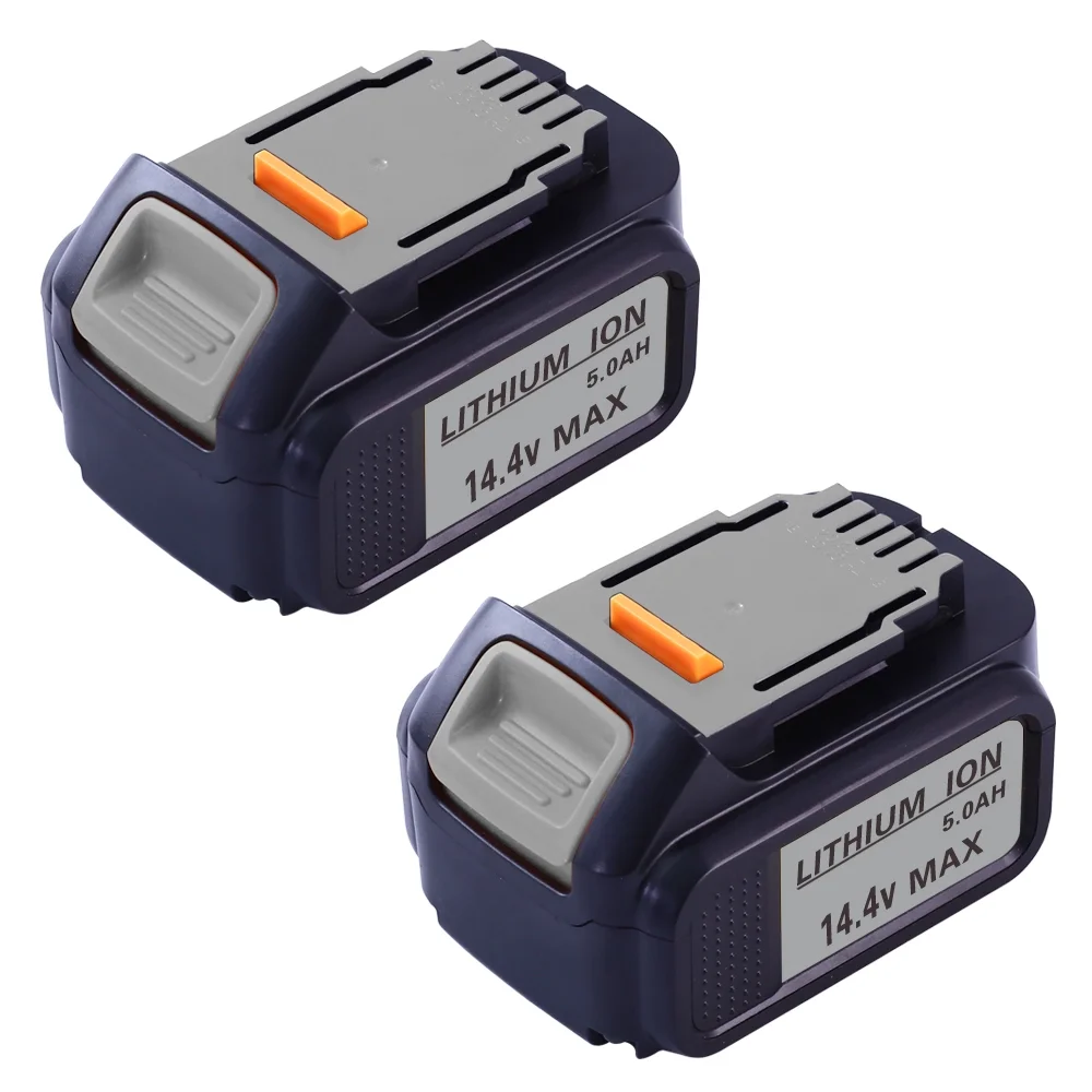 14.4V 5000mAh Lithium Battery Compatible with Dewalt 14.4V Battery DCB140 DCB140XJ DCB145 DCR027 DCF836D2 DCS332M2 DCD734C2