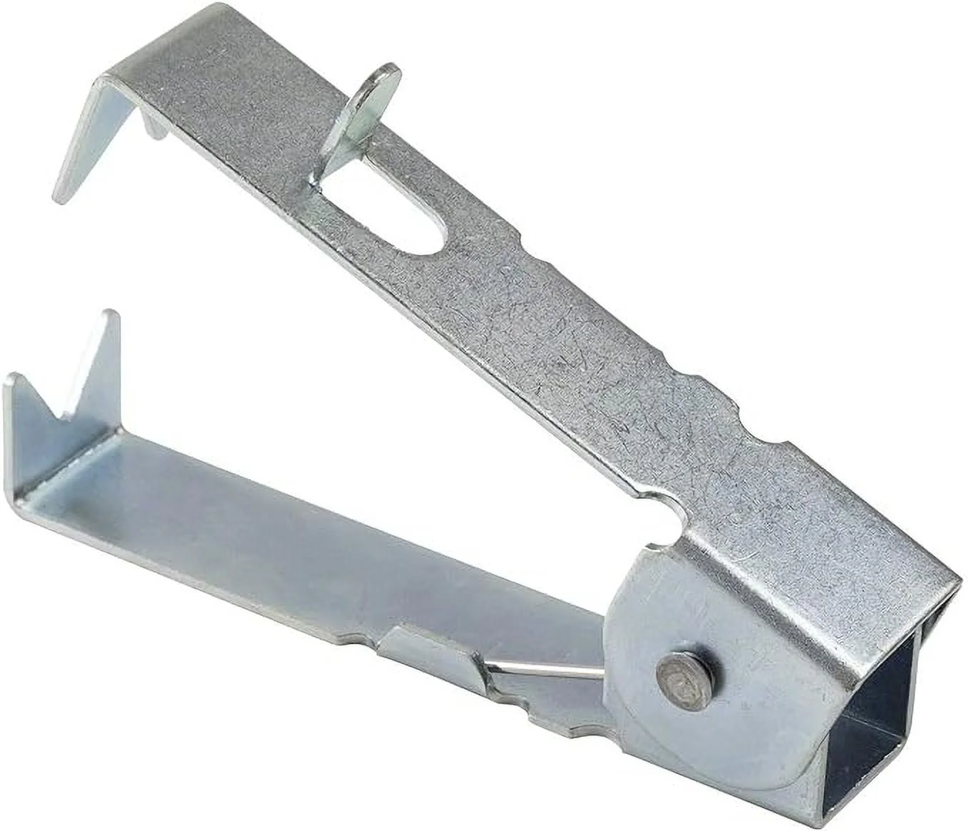 Hanafubuki Wazakura Thorn Remover for Roses with Finger Rest, Made in Japan 4.2in (107mm), Metal Flower Stem and Leaf Stripper Tool - Silver