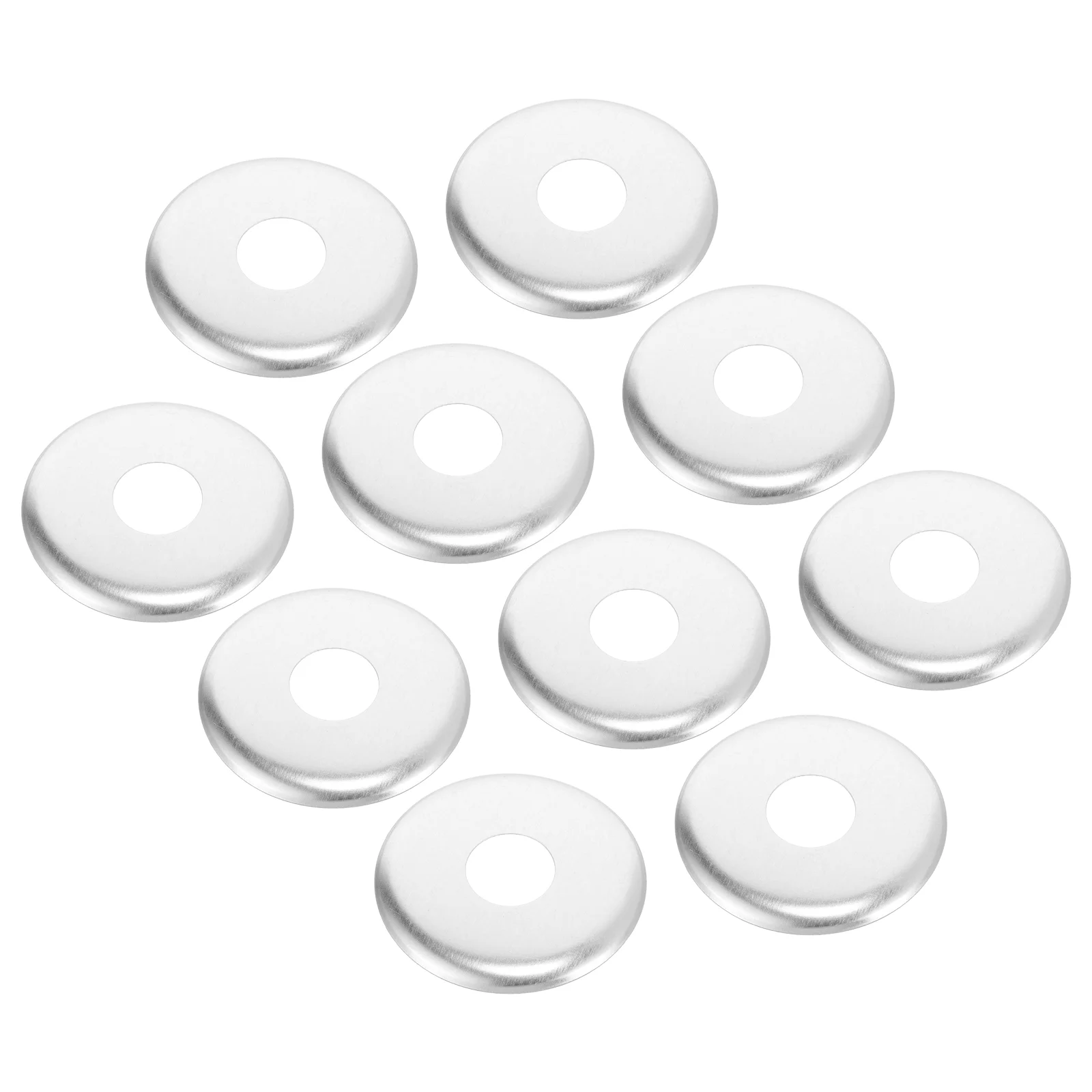 10pcs Fire Sprinkler Cover Plate 1/2 Inch Sprinkler Escutcheon Replacement Cover