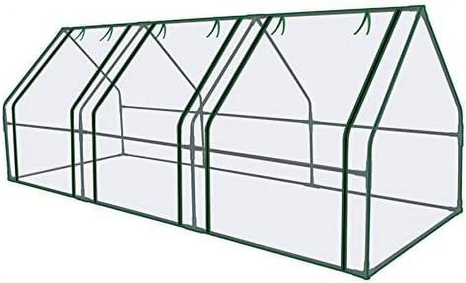 Mini Greenhouse Outdoor Plant Gardening Greenhouse Flower House (PVC, 96